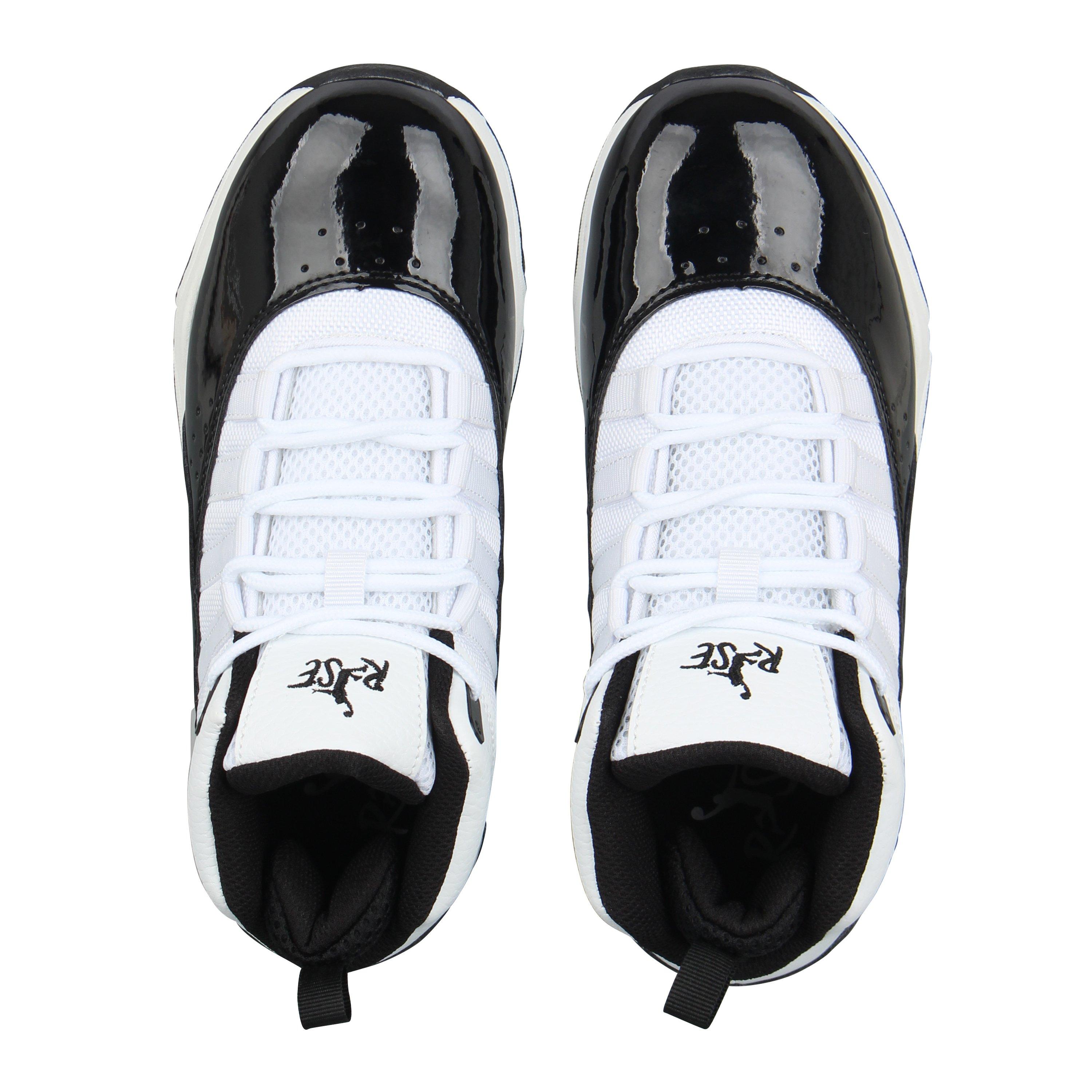 Weiß/Schwarz - Rise - Shuttle Basketball Trainers Juniors - 5