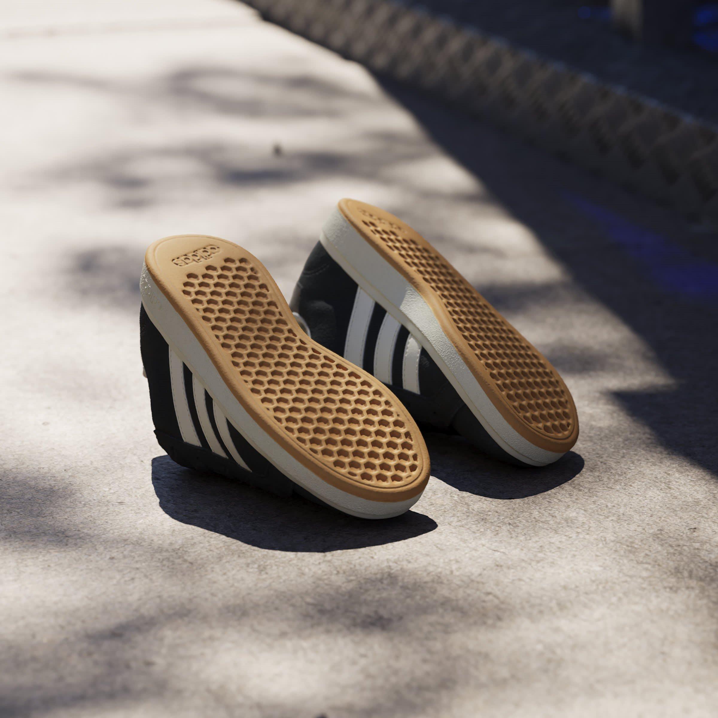 Black/Gum - adidas - Grand Court 00s Trainers Juniors - 12