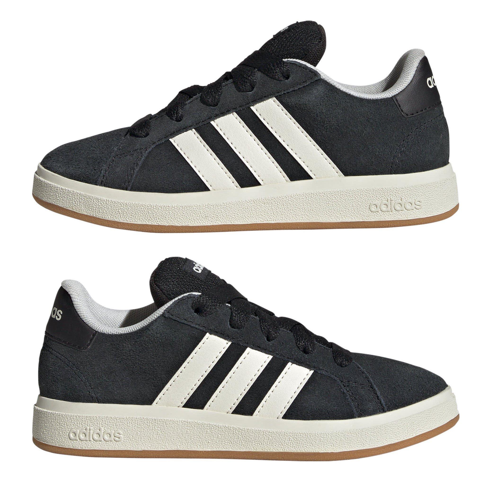 Black/Gum - adidas - Grand Court 00s Trainers Juniors - 9