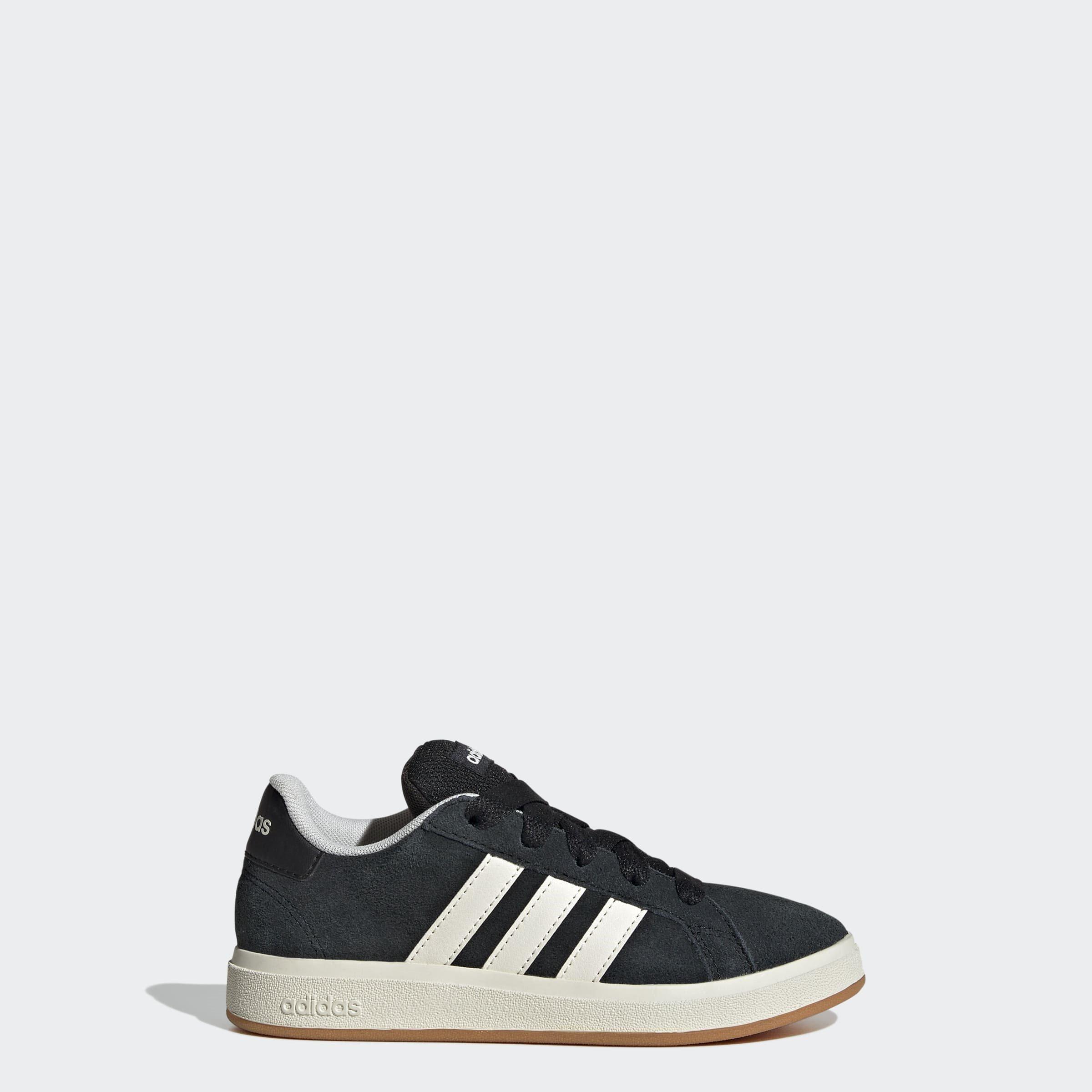 Black/Gum - adidas - Grand Court 00s Trainers Juniors - 10