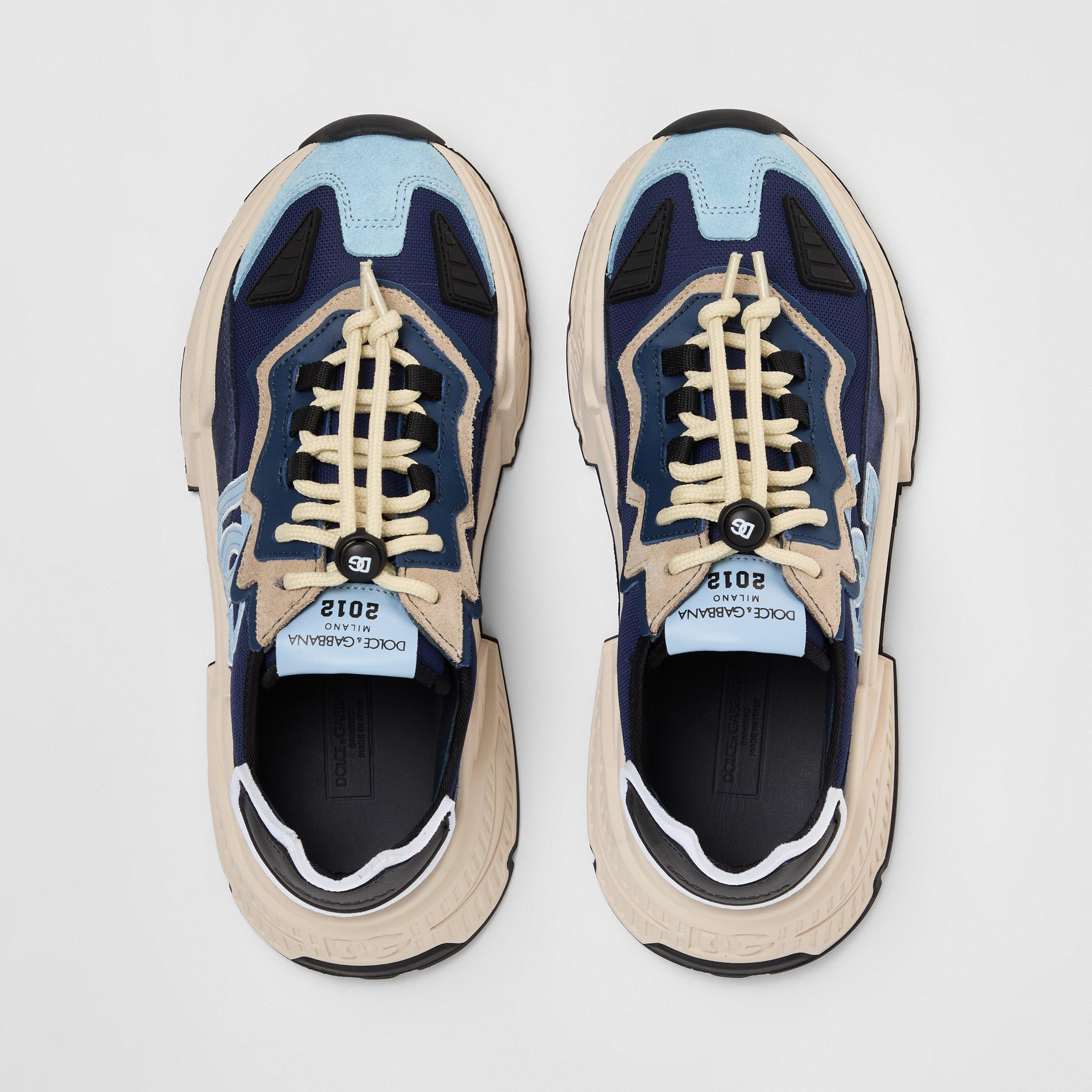 Multi 8E647 - Dolce and Gabbana - Nylon Mesh Daymaster Sneakers Juniors - 4