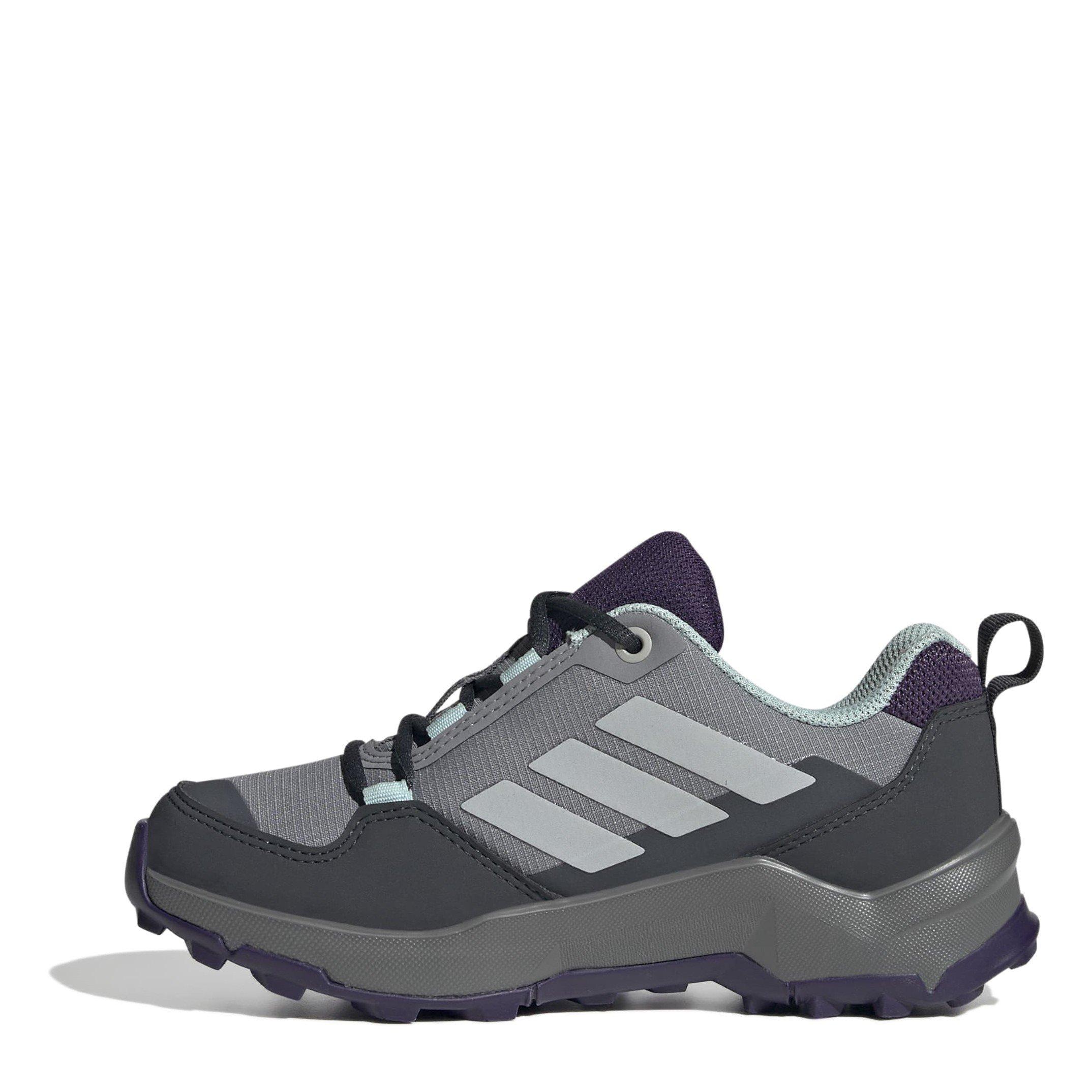 Cinza/Azul-água - adidas - Terrex AX4r Hiking Shoes Juniors - 2