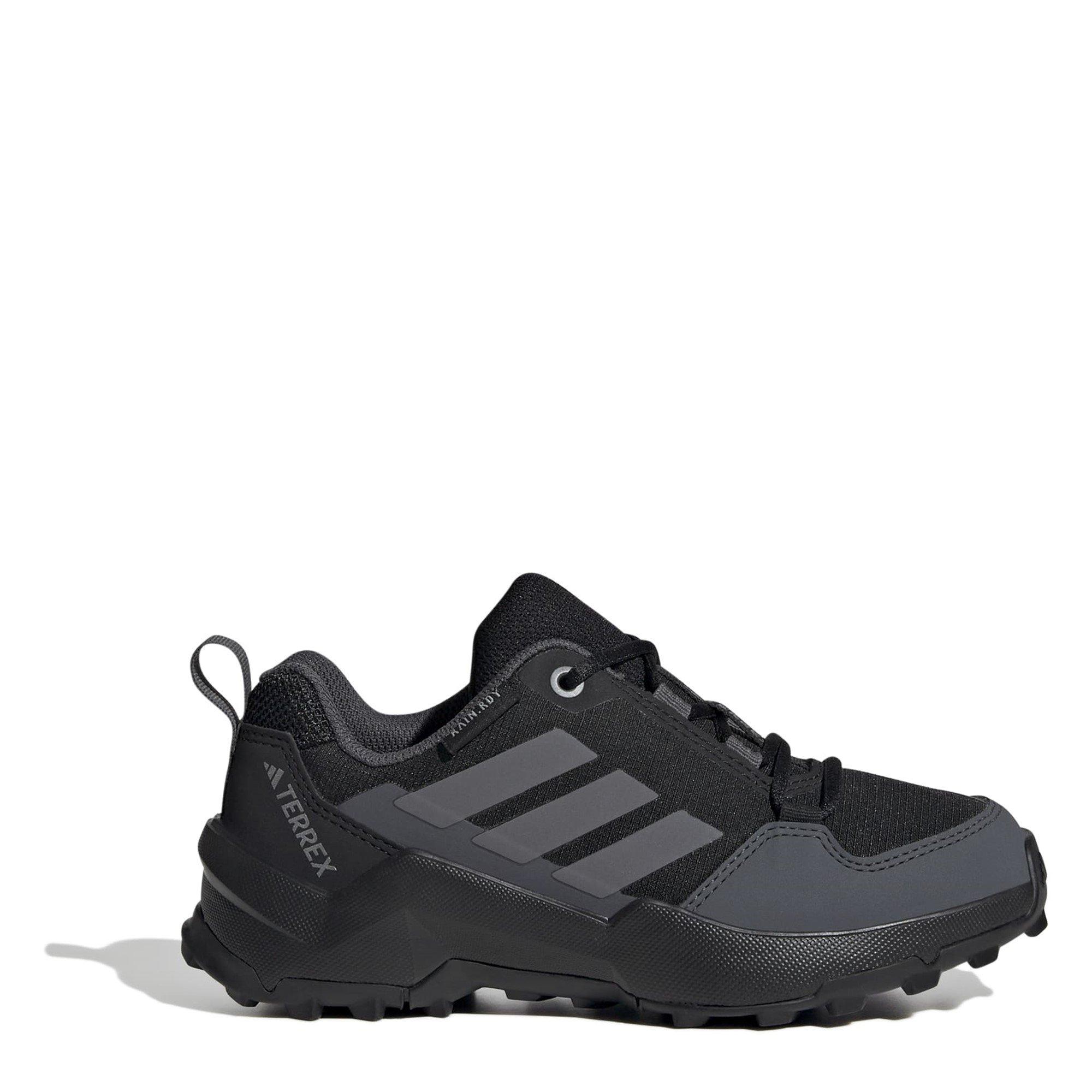 Adidas Boys Terrex Ax4r Hiking Shoes Juniors - Black/Grey - 4 (36.5)