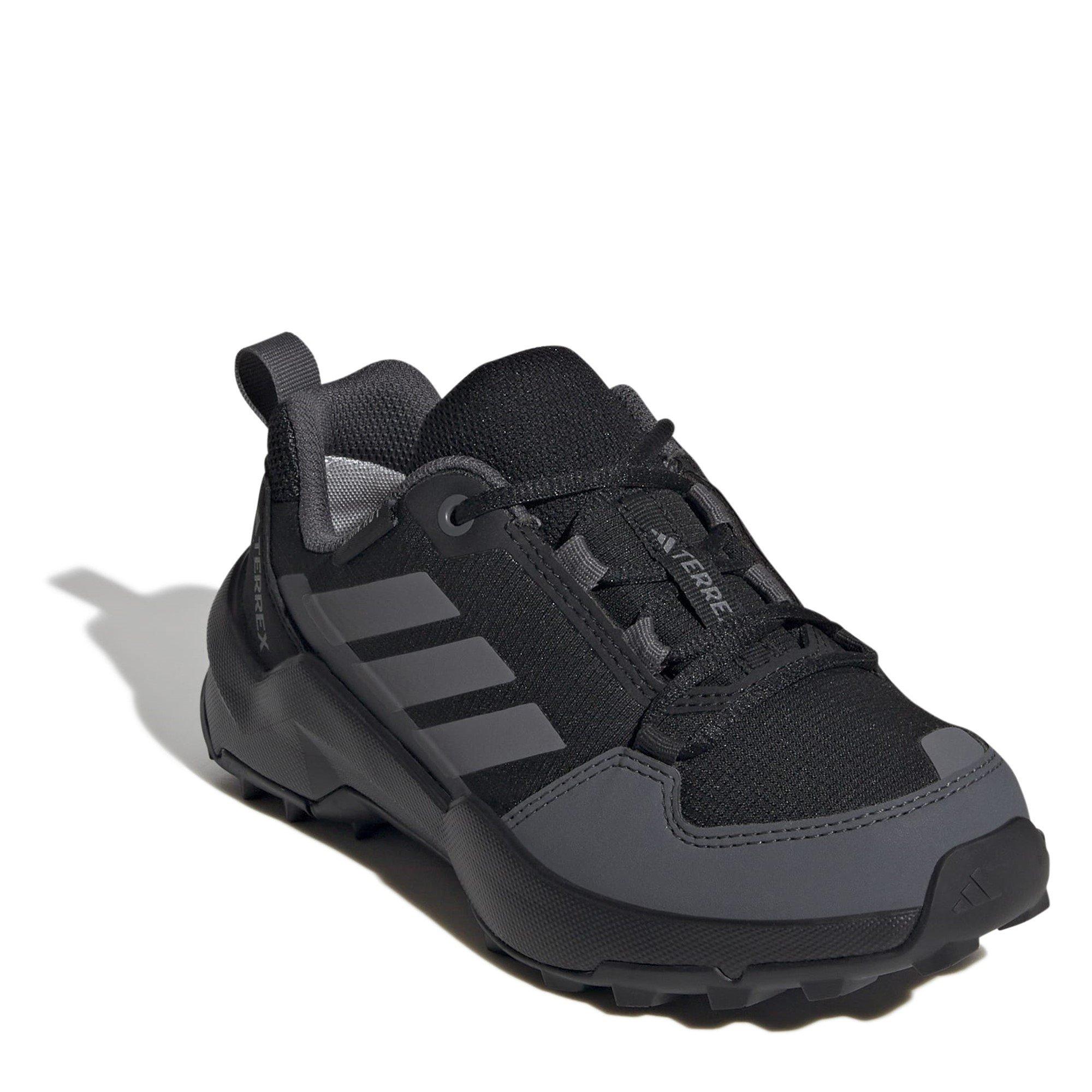 Black/Grey - adidas - Terrex AX4r Hiking Shoes Juniors - 3