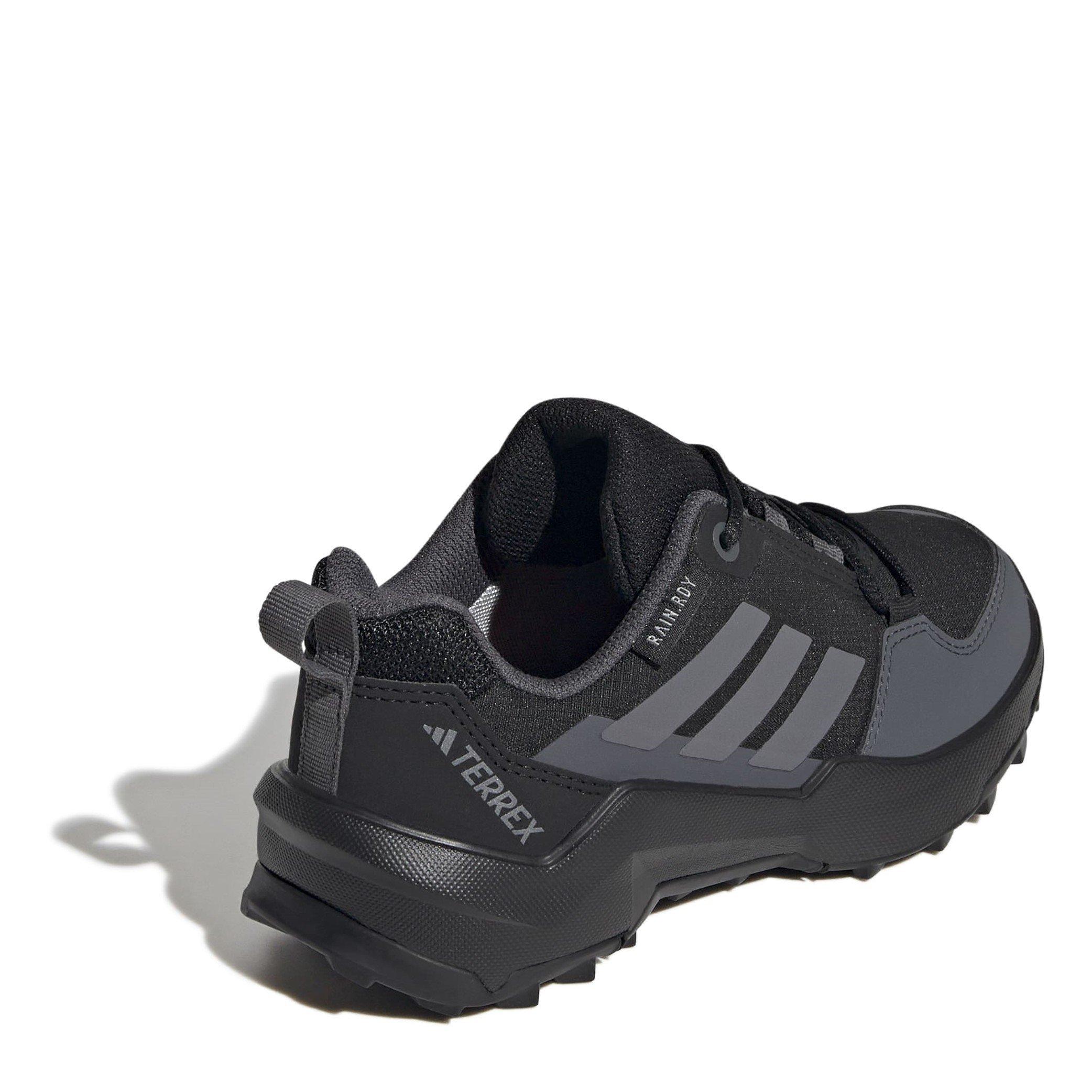 Black/Grey - adidas - Terrex AX4r Hiking Shoes Juniors - 4