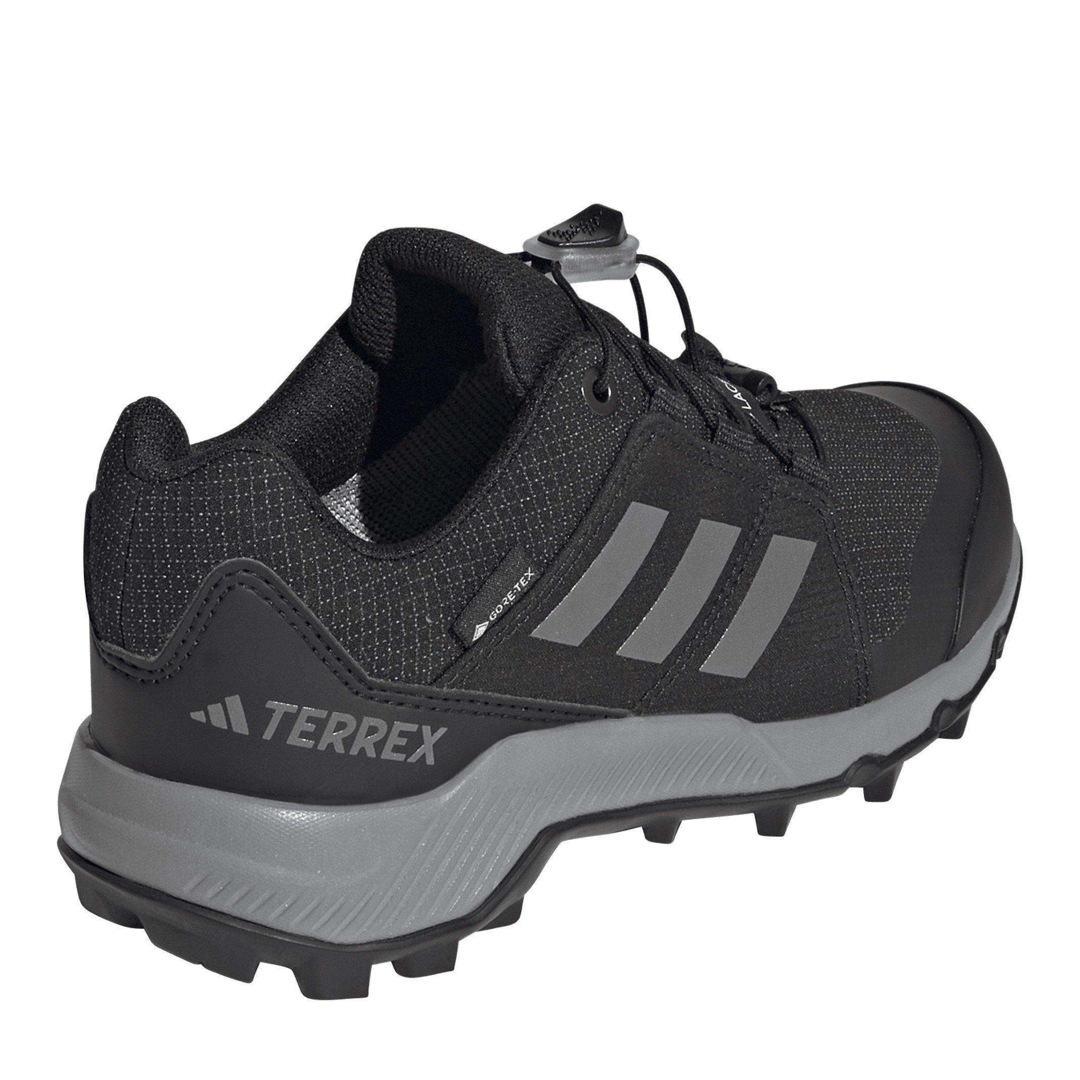 Core Black - adidas - Terrex GORE-TEX Hiking Shoes Junior - 4