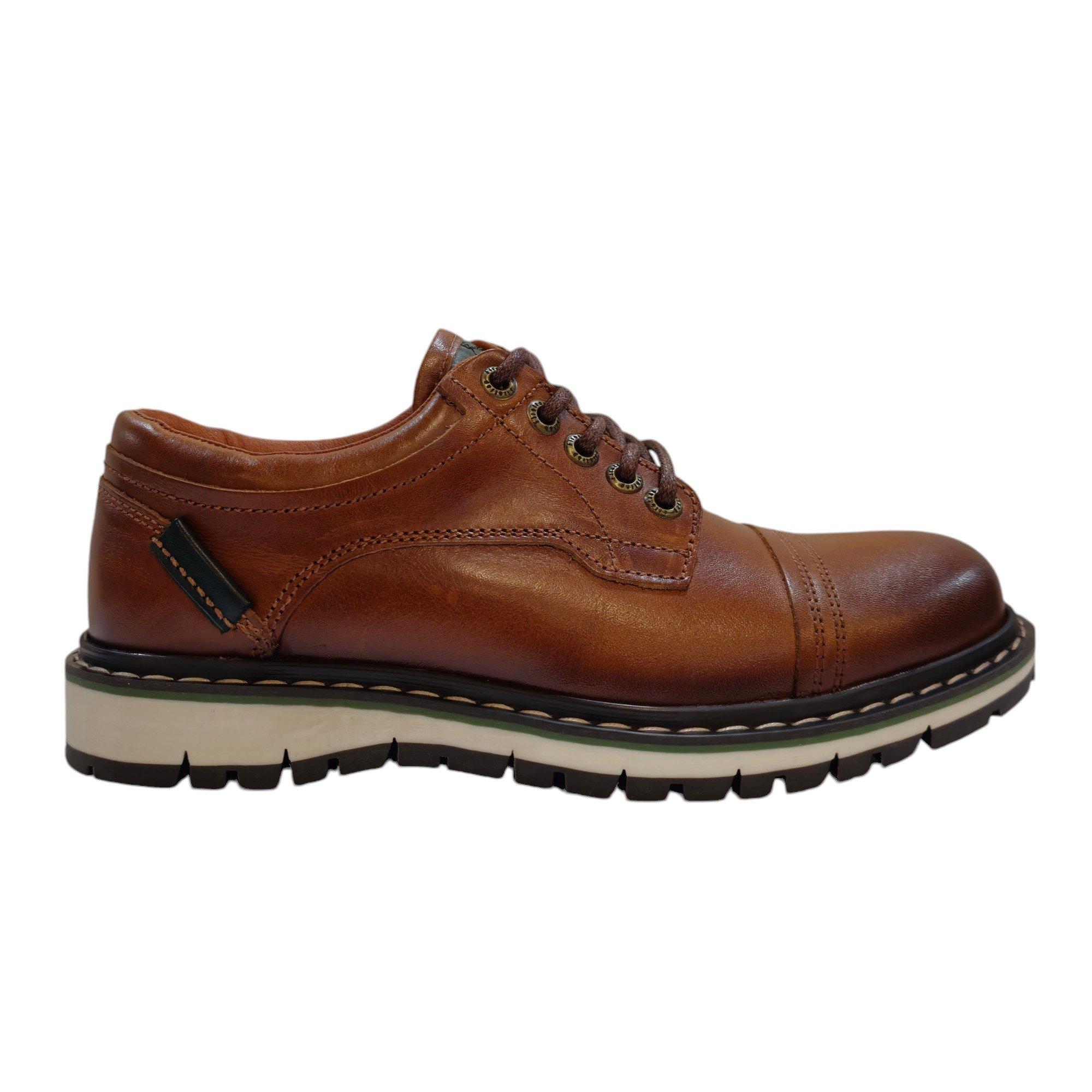 Firetrap Boys Aubin Mess Shoes Juniors - Tan - 3 (35.5)