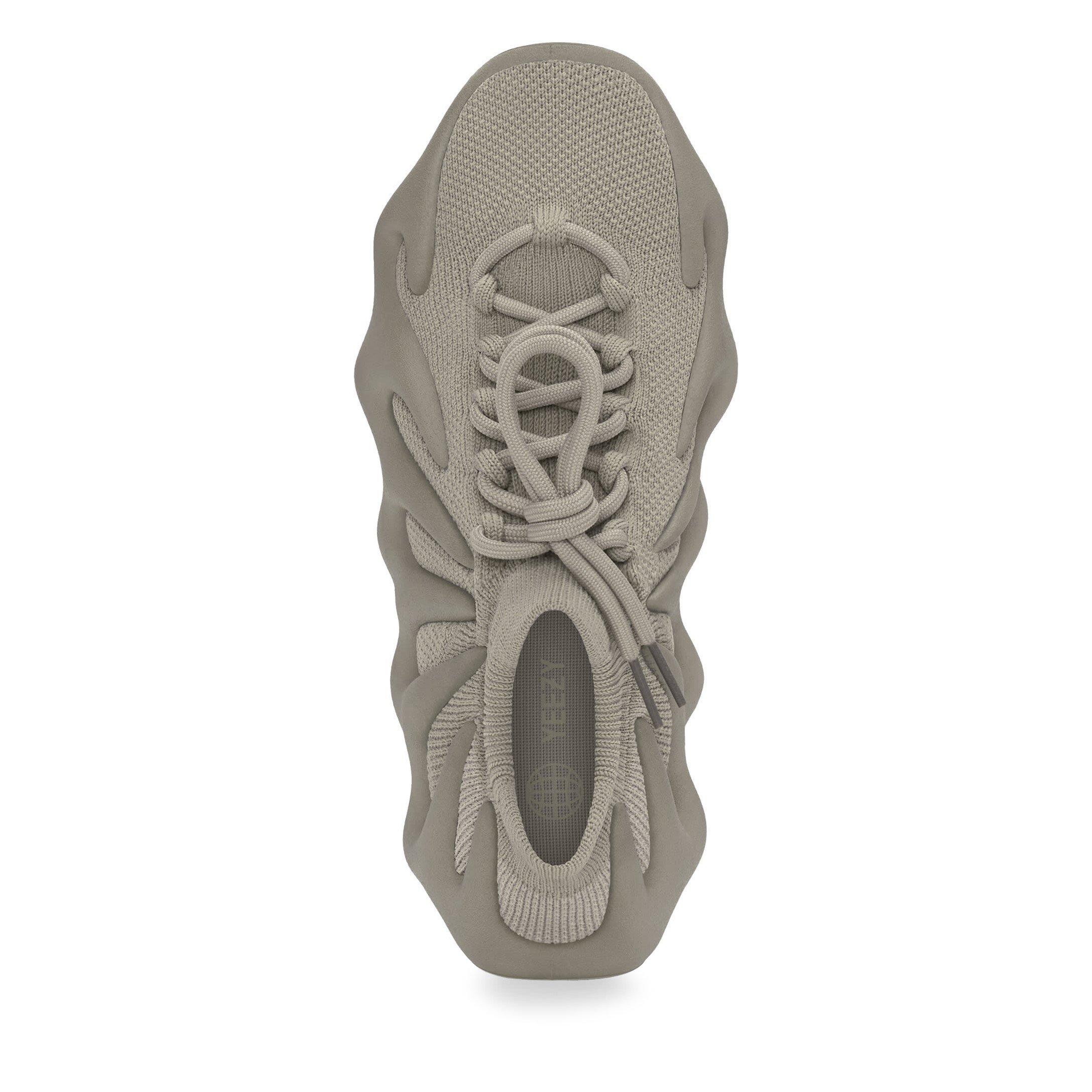 Stone Flax - Yeezy - 450 Cloud White Sock-style Ankle Sneakers - 3