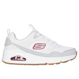 Skechers Lace Up Sneaker W Overlay Details & Low-Top Trainers Boys