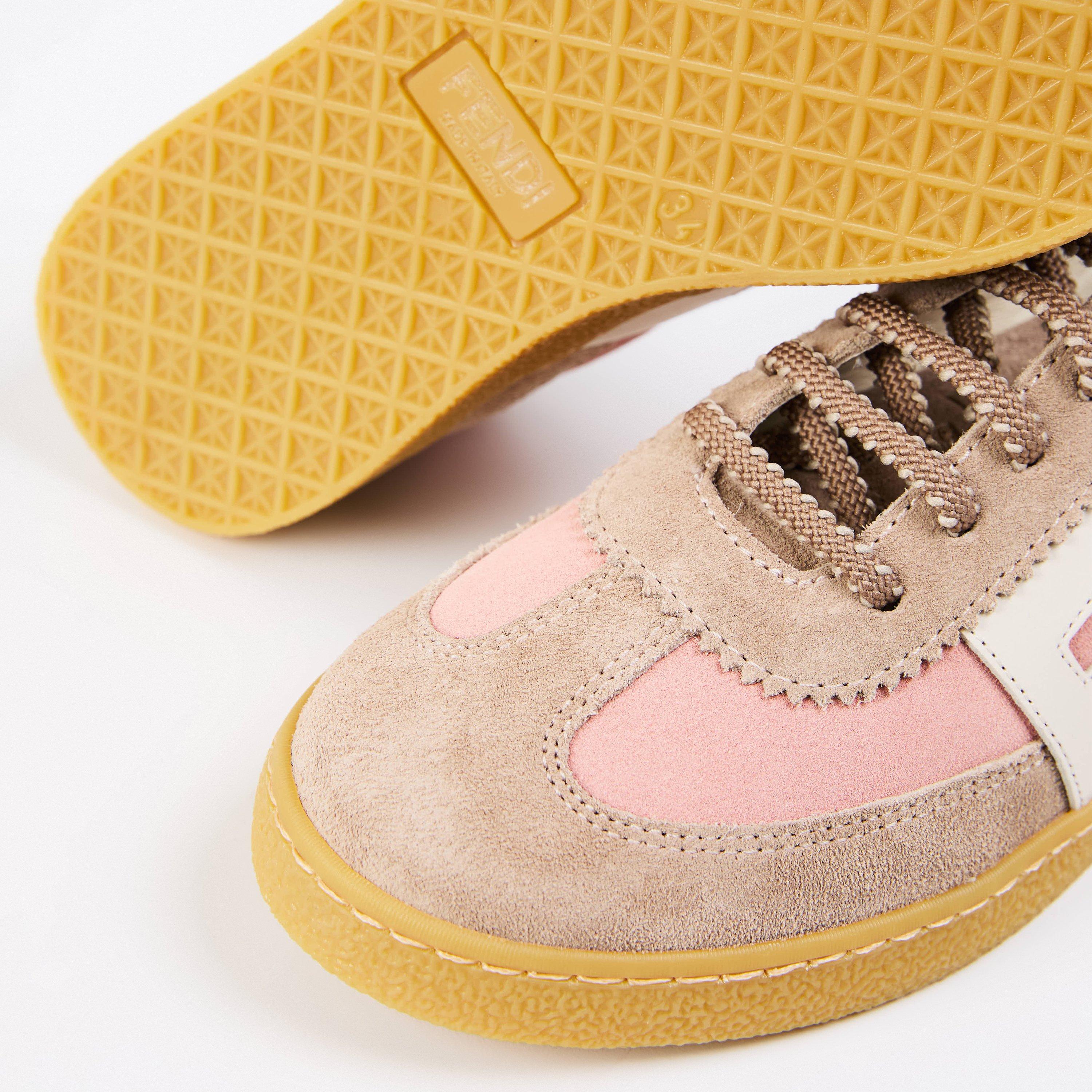 Pnk/Beg F1T0E - Fendi - FF Trainers Juniors - 3