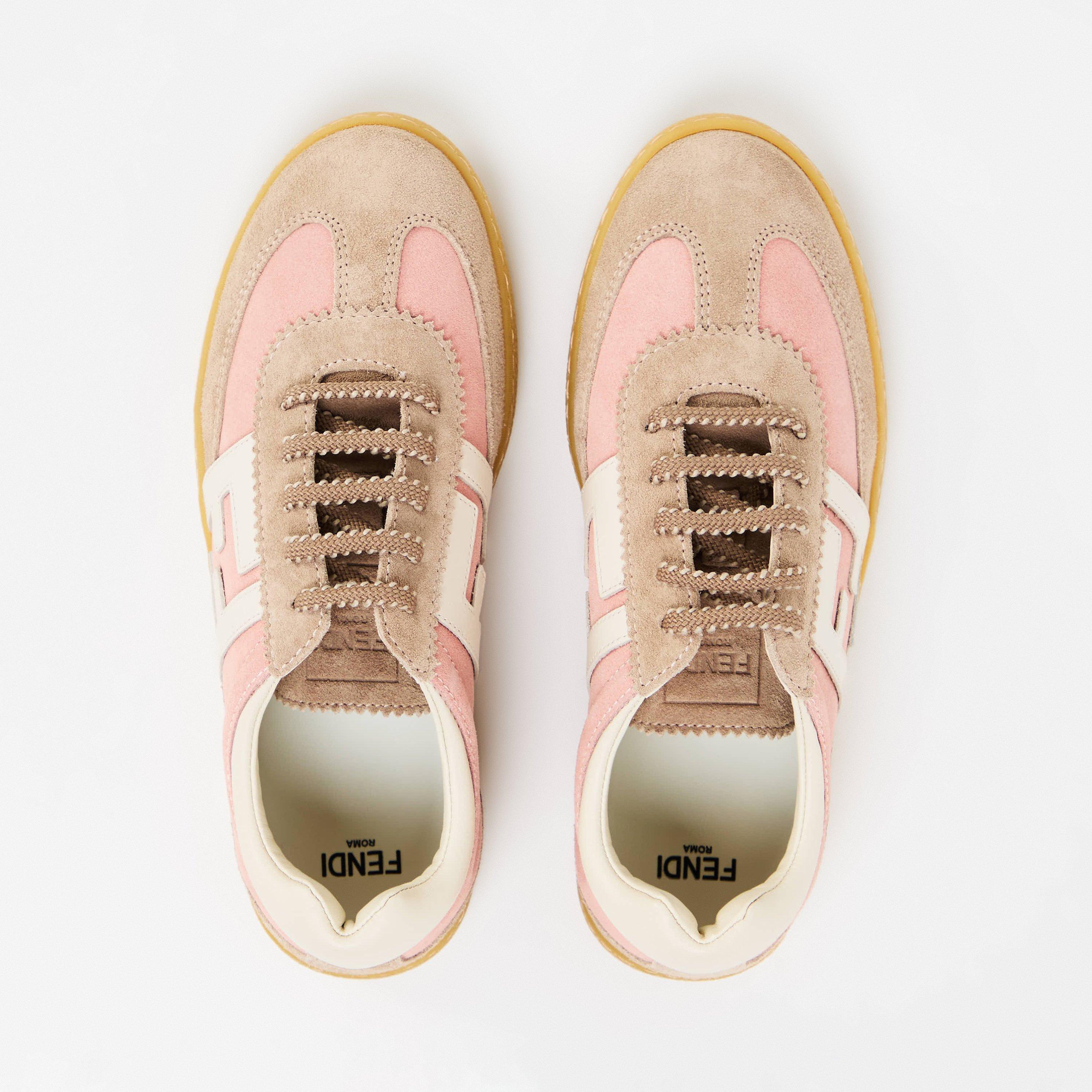 Pnk/Beg F1T0E - Fendi - FF Trainers Juniors - 4