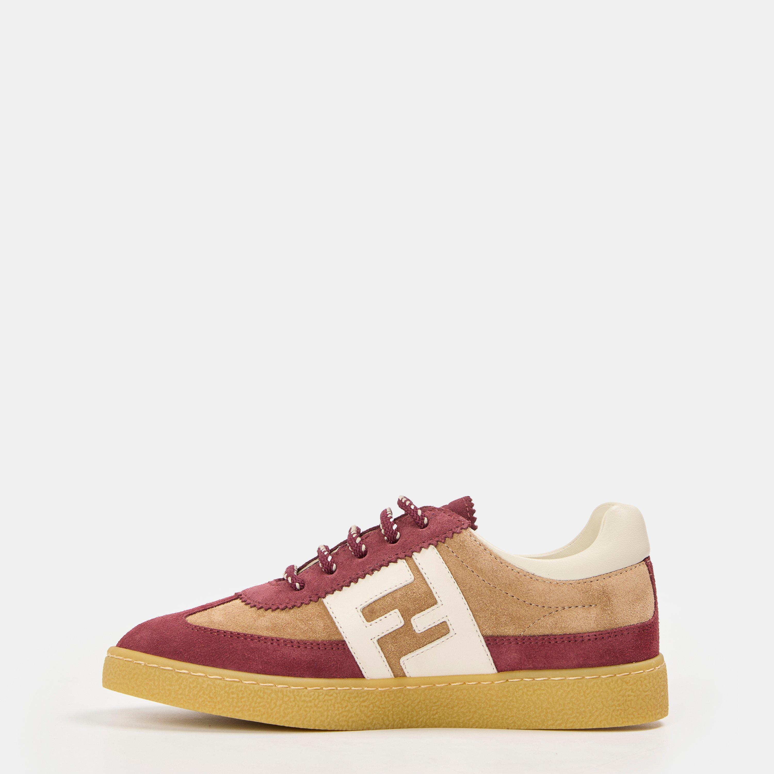 Beig/Red F1T0D - Fendi - FF Trainers Juniors - 2