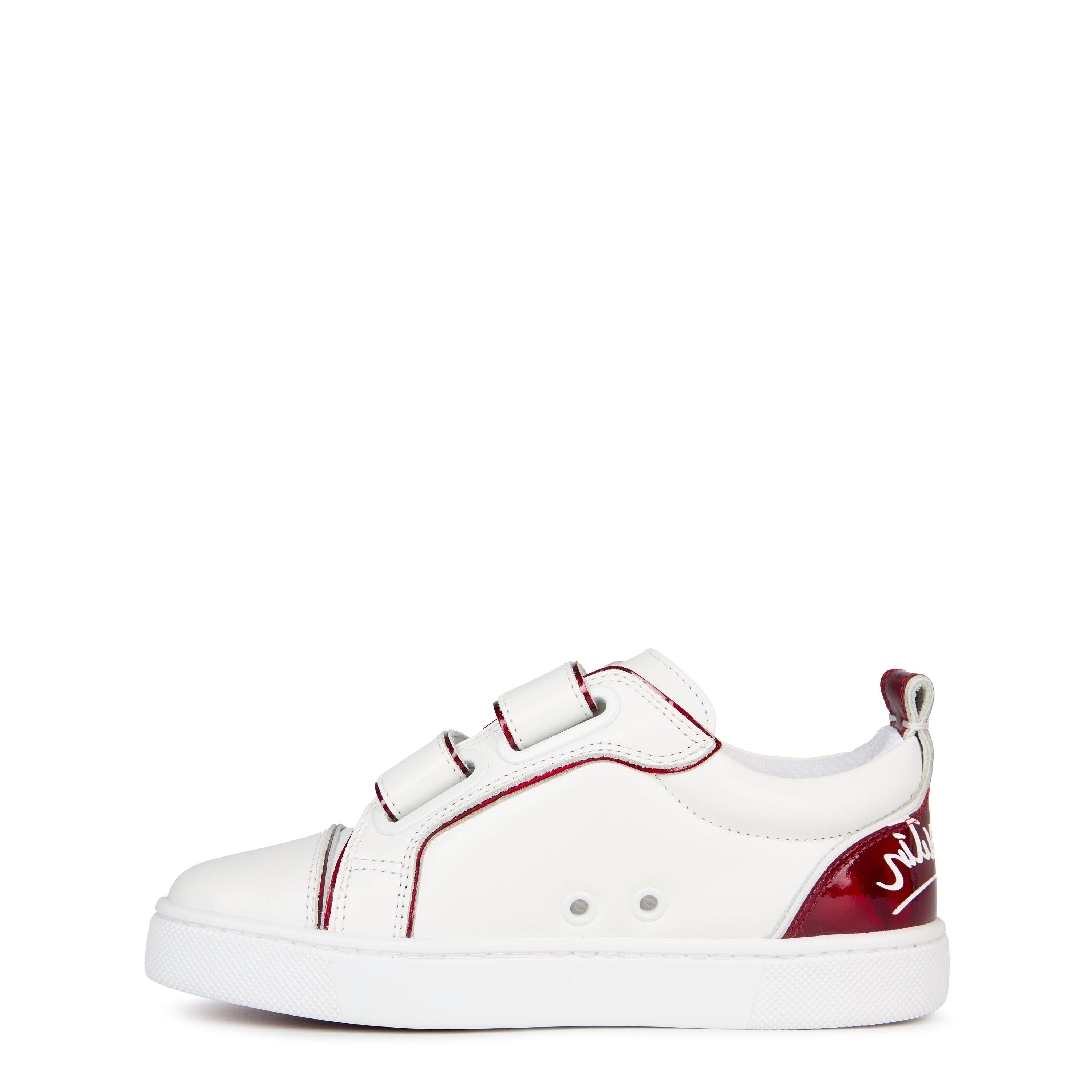 Wht Red Q647 - Christian Louboutin - Funny To Strap Sneakers Juniors - 2