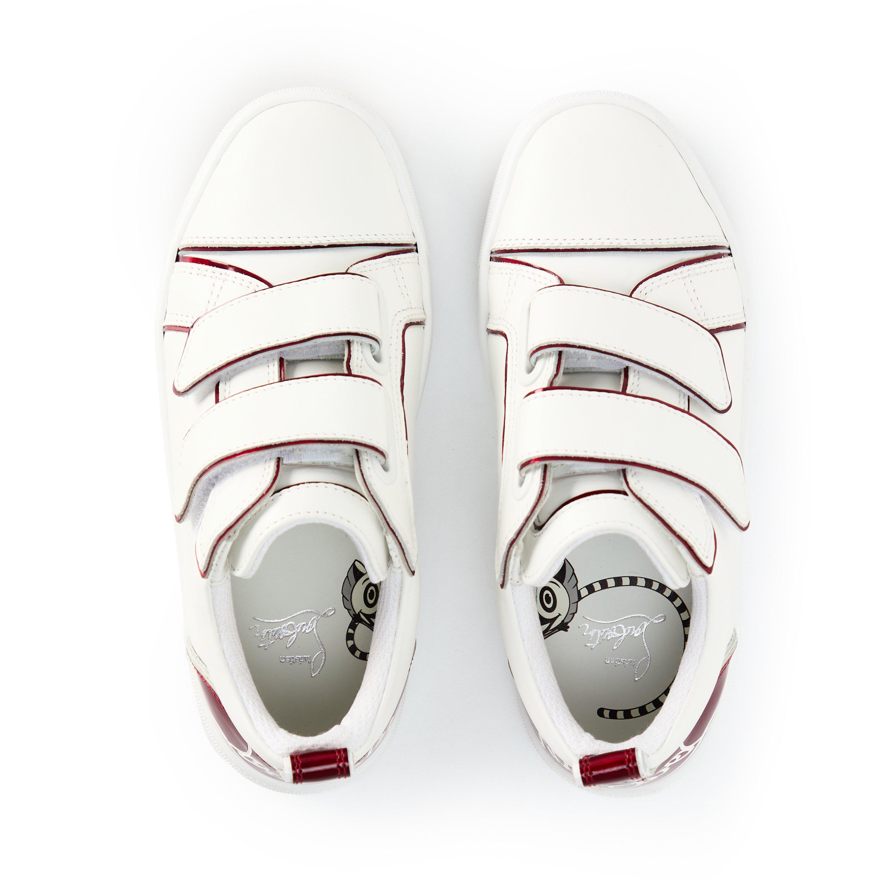 Wht Red Q647 - Christian Louboutin - Funny To Strap Sneakers Juniors - 5