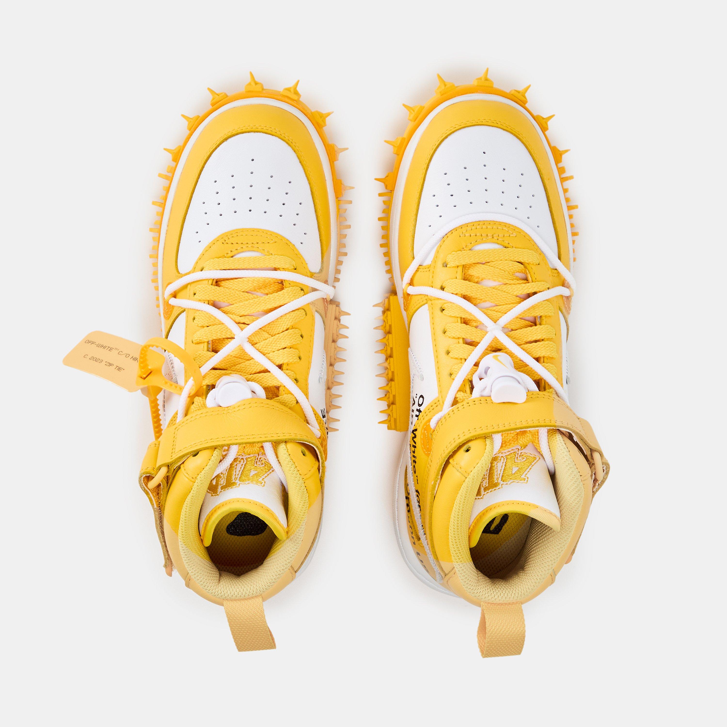 Yellow/White - Off White - Kids Low Trainers - 4