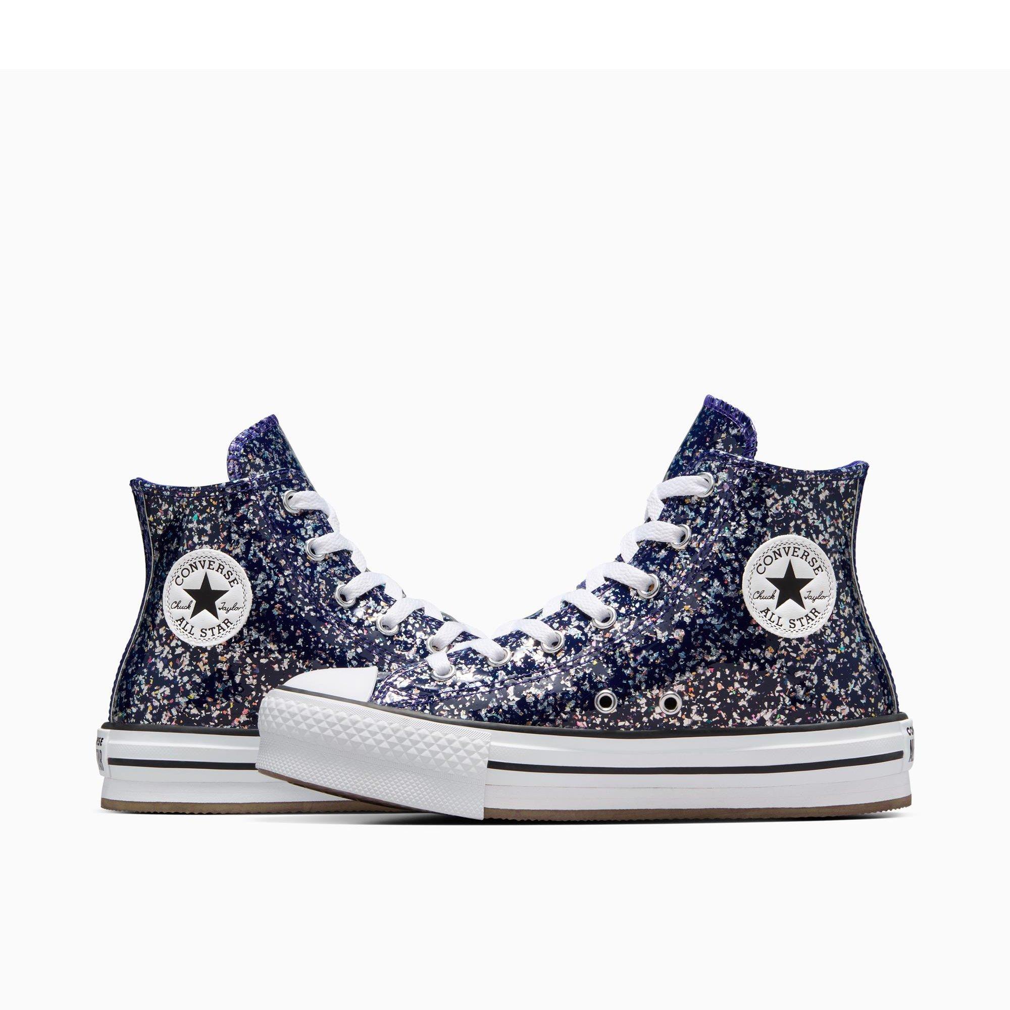 505-Night Ind - Converse - Kids' Chuck Taylor All Star Eva High-Top Trainers - 4