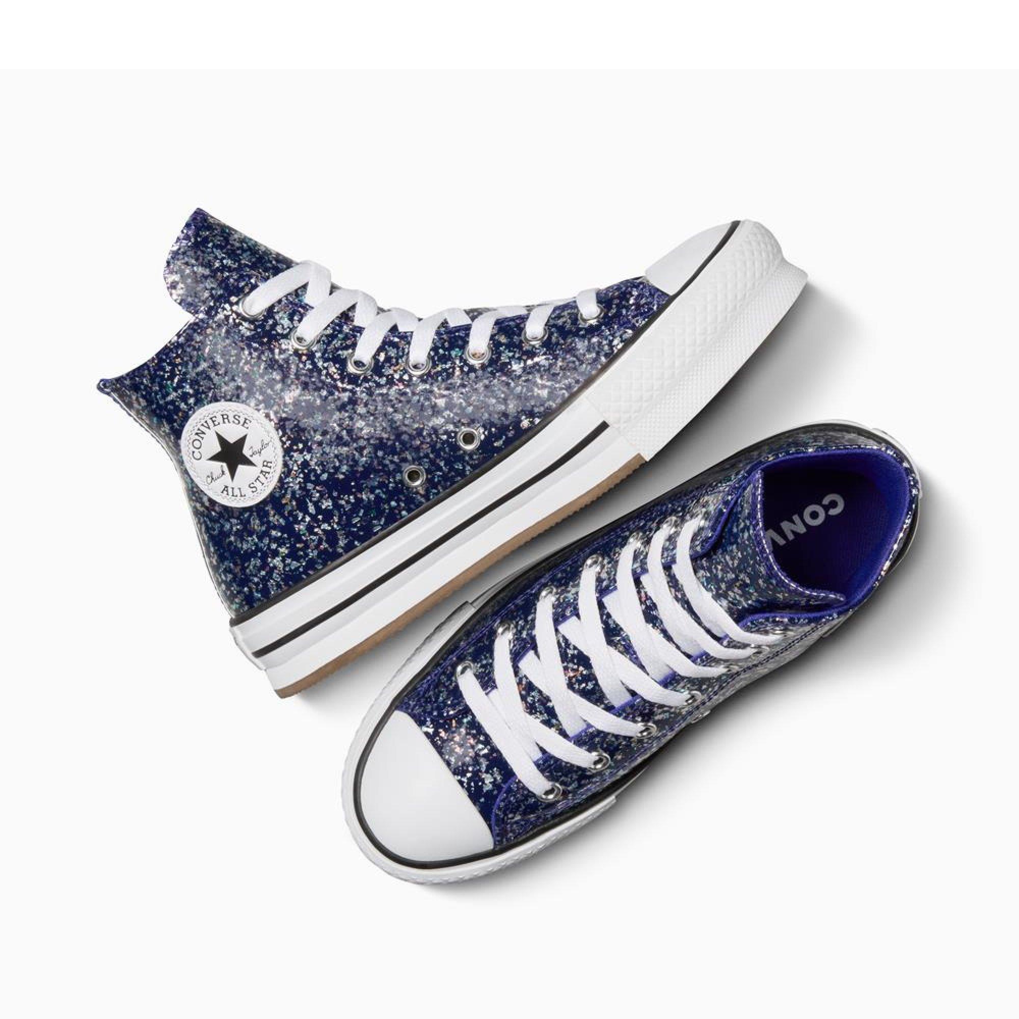 505-Night Ind - Converse - Kids' Chuck Taylor All Star Eva High-Top Trainers - 5