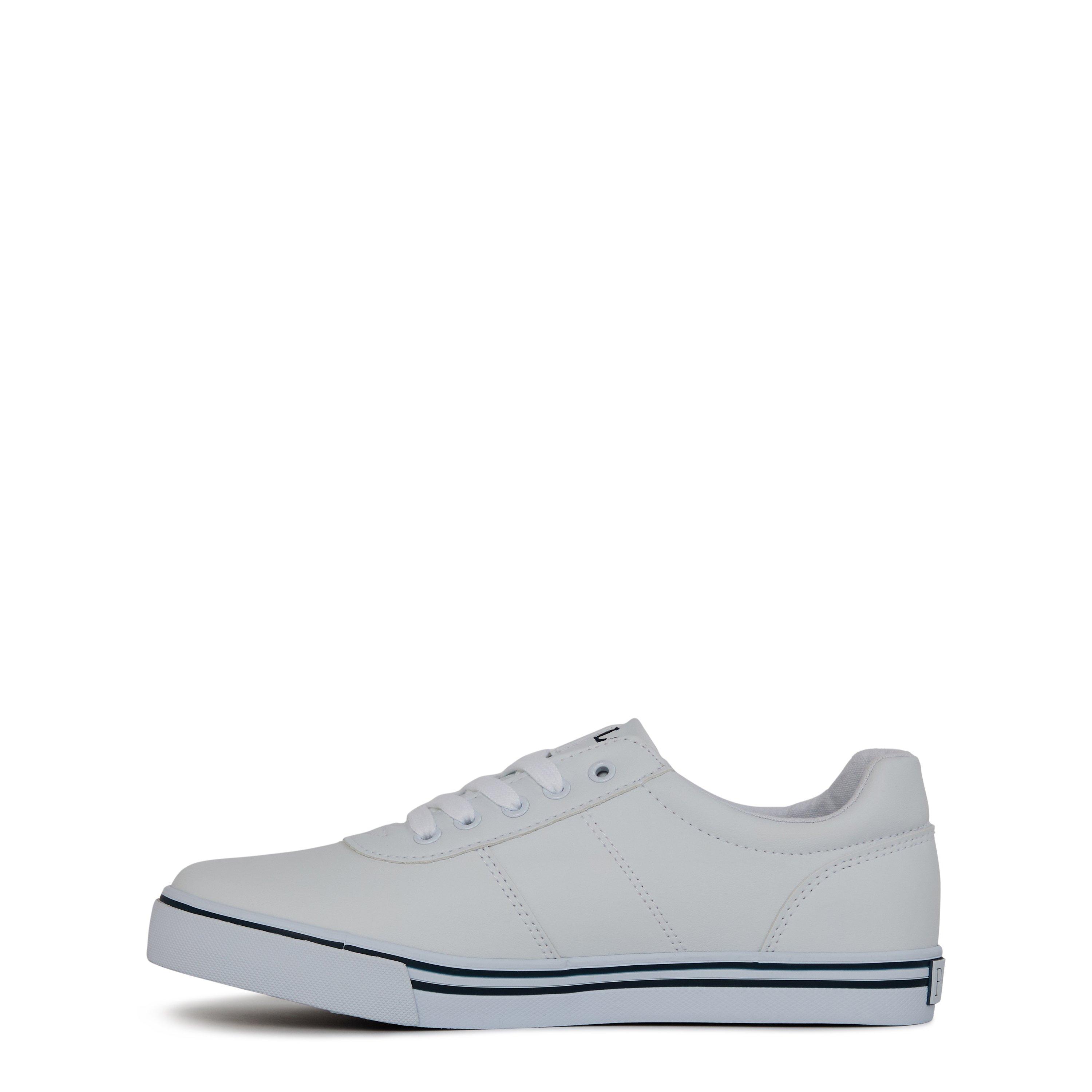 White/Navy - Polo Ralph Lauren - Boys Hanford III Low-Top Trainers - 2