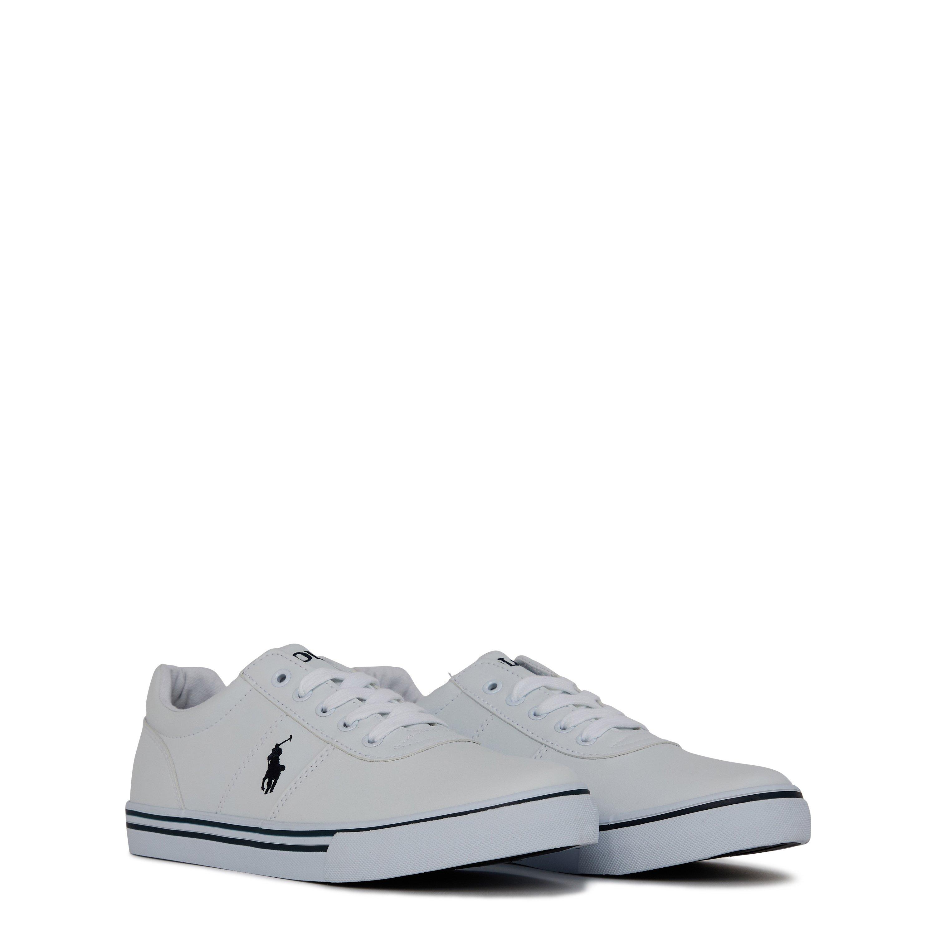 White/Navy - Polo Ralph Lauren - Boys Hanford III Low-Top Trainers - 3