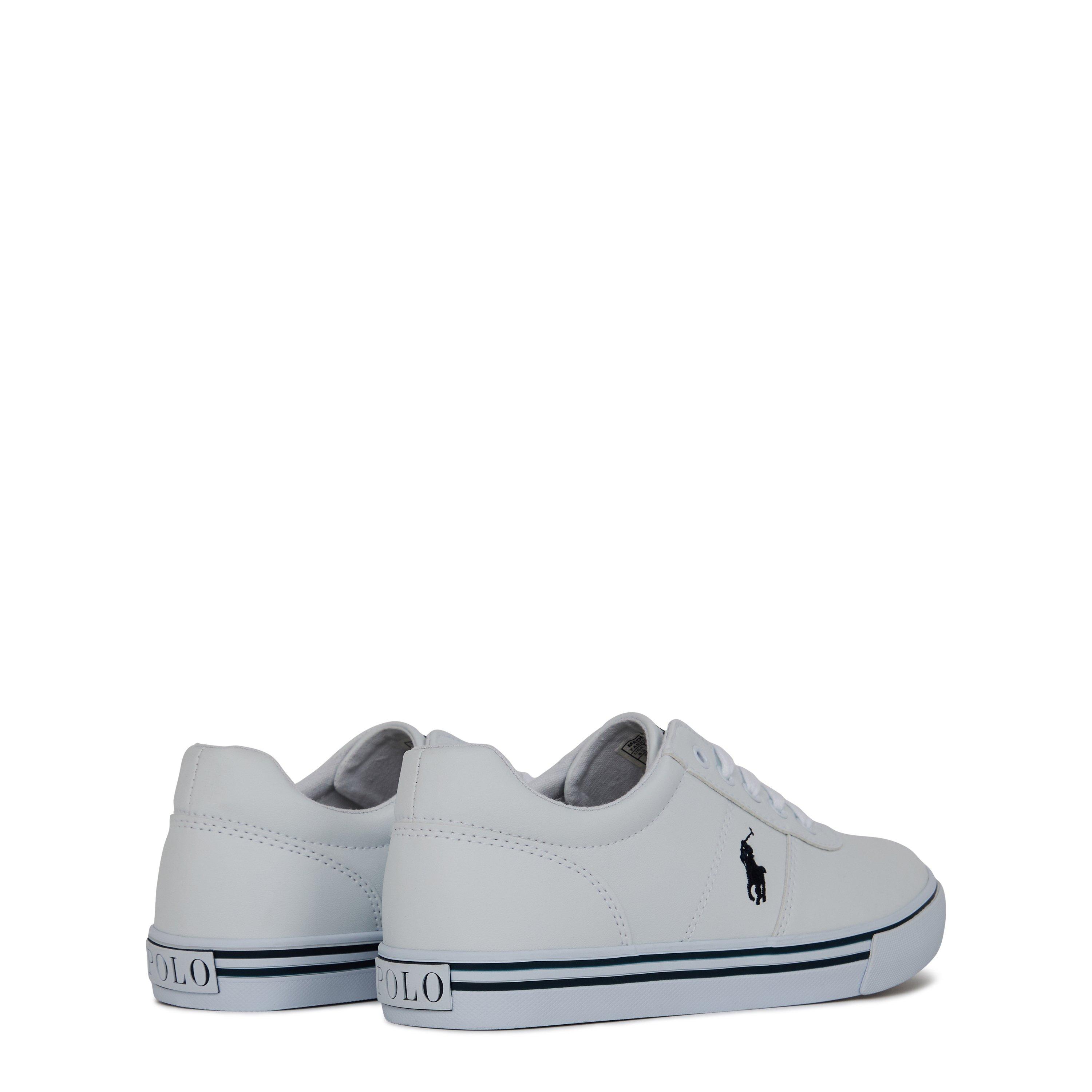 White/Navy - Polo Ralph Lauren - Boys Hanford III Low-Top Trainers - 4