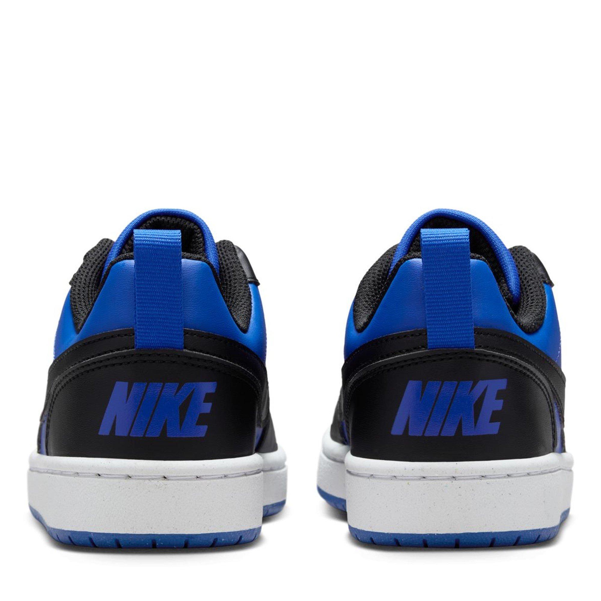 G.Royal/Blk-Wht - Nike - Nike Borough Recraft Junior Shoes - 4
