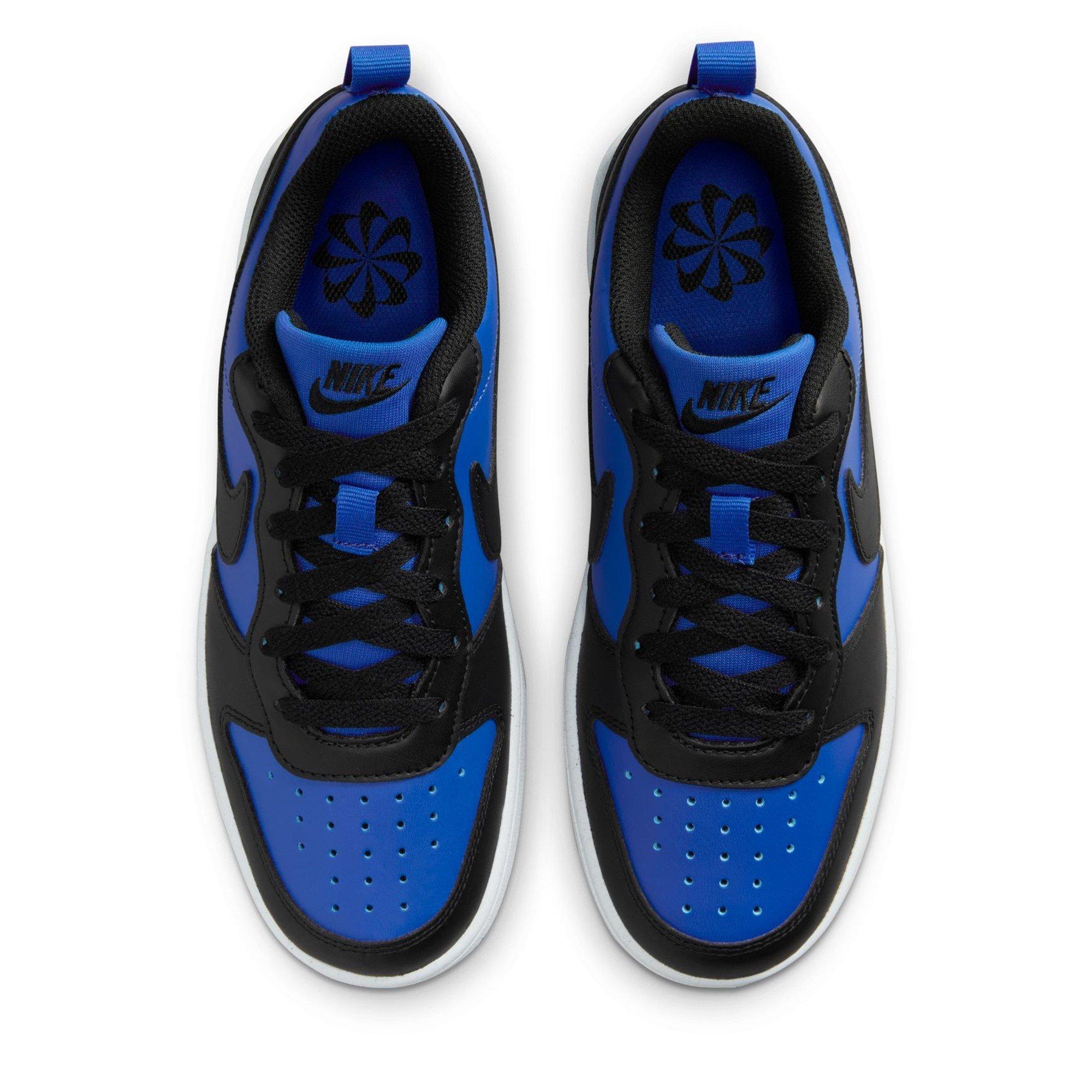 G.Royal/Blk-Wht - Nike - Nike Borough Recraft Junior Shoes - 5