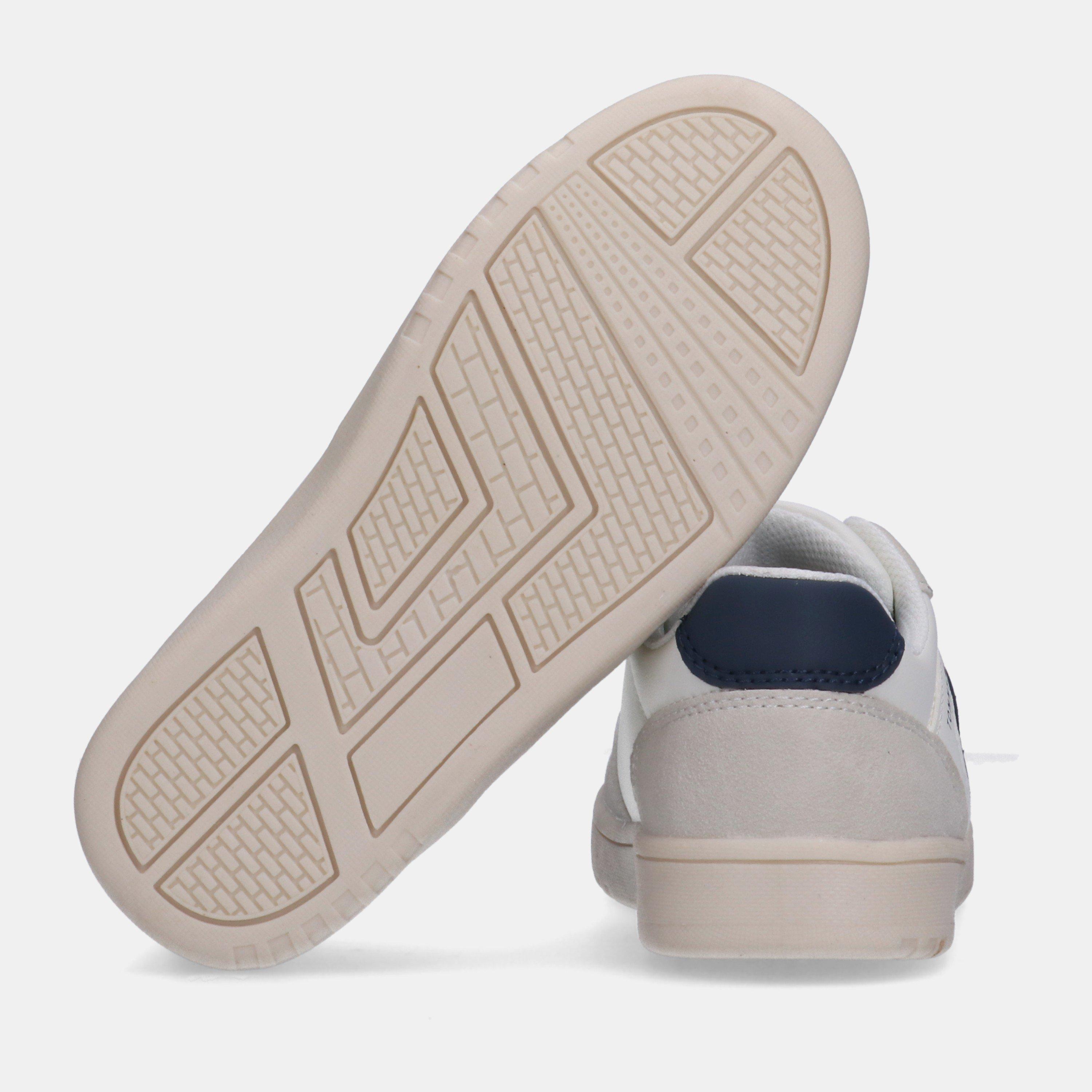 White/Beige - Tommy Hilfiger - Unisex Kids' Block Low-Top Trainers - 3