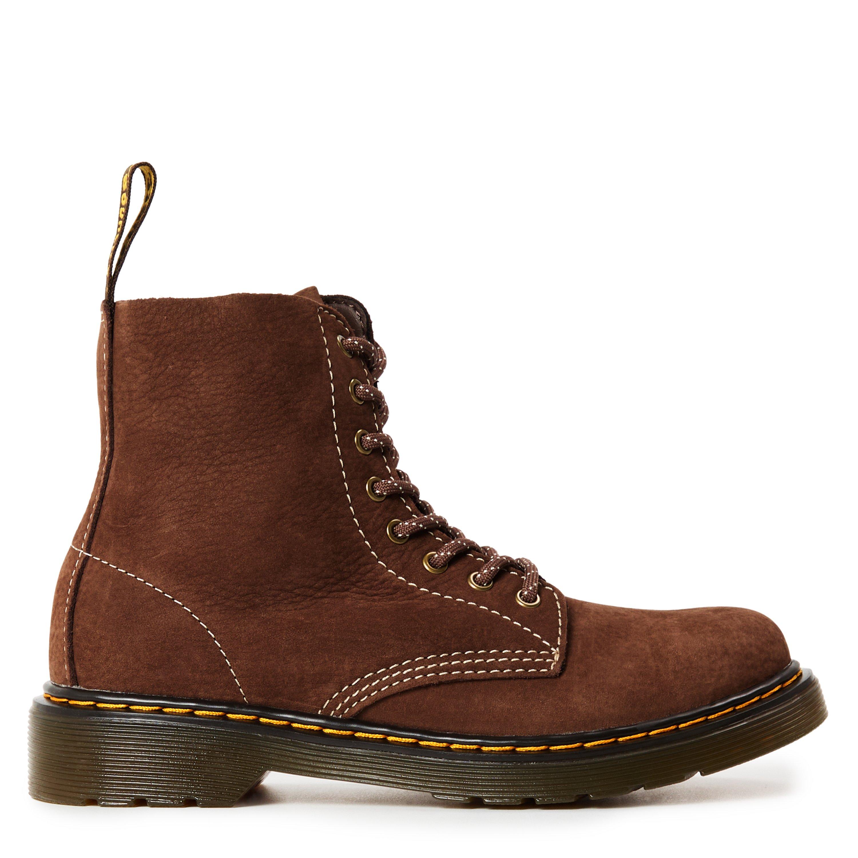Brown Nubuck - Dr Martens - Kids' 1460 Chukka Boot - 1