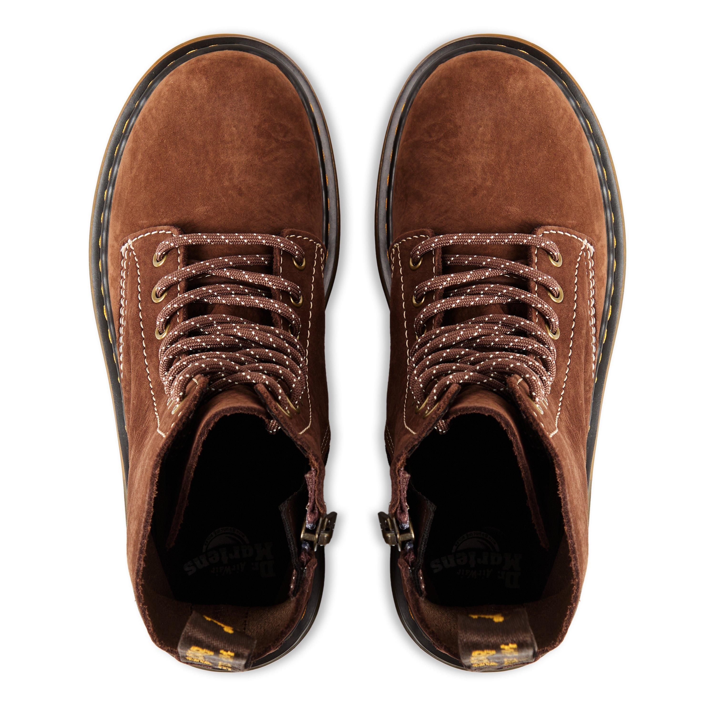 Brown Nubuck - Dr Martens - Kids' 1460 Chukka Boot - 4