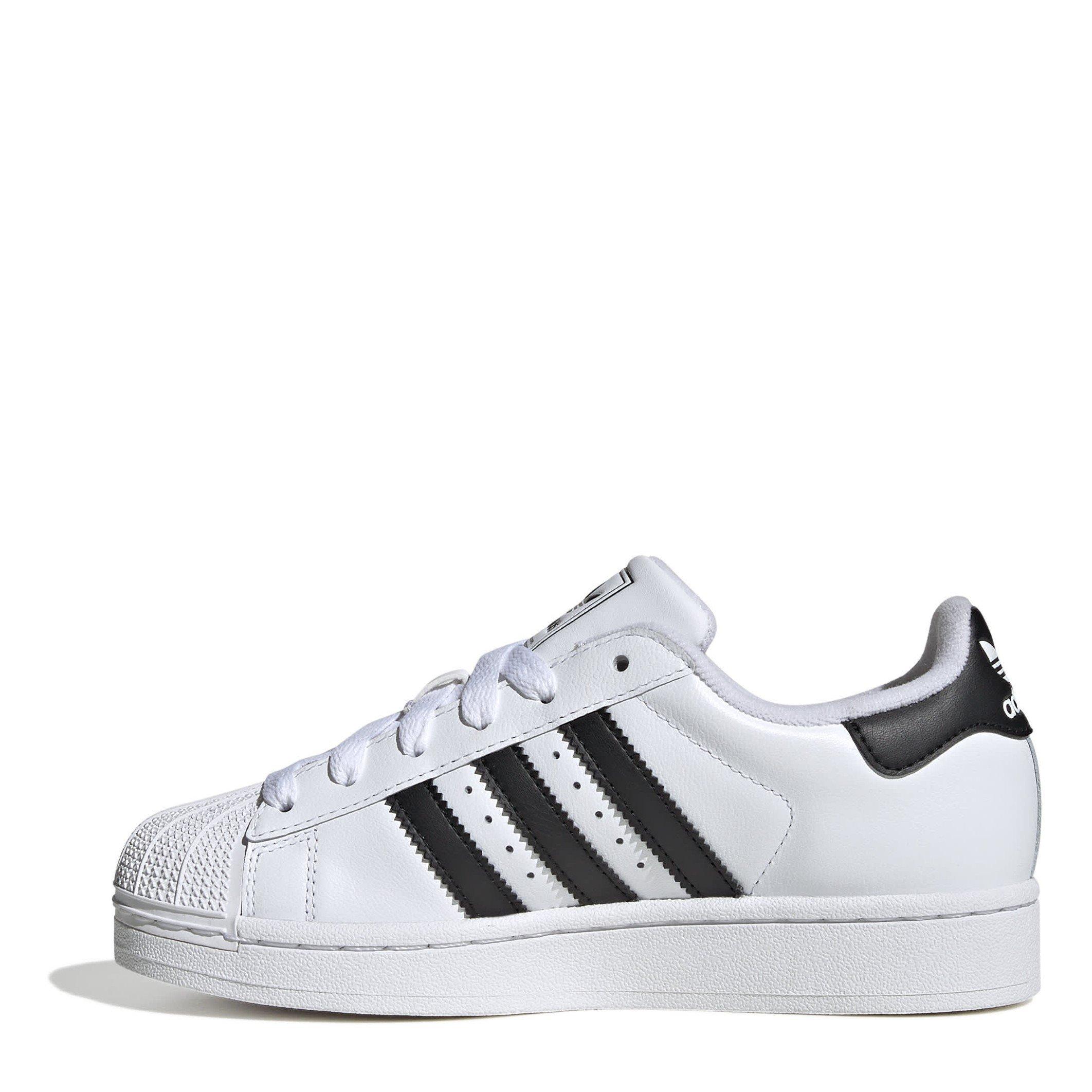 White/Black - adidas Originals - Unisex Kids Three-Stripes Cushioned Low-Top Trainers - 2