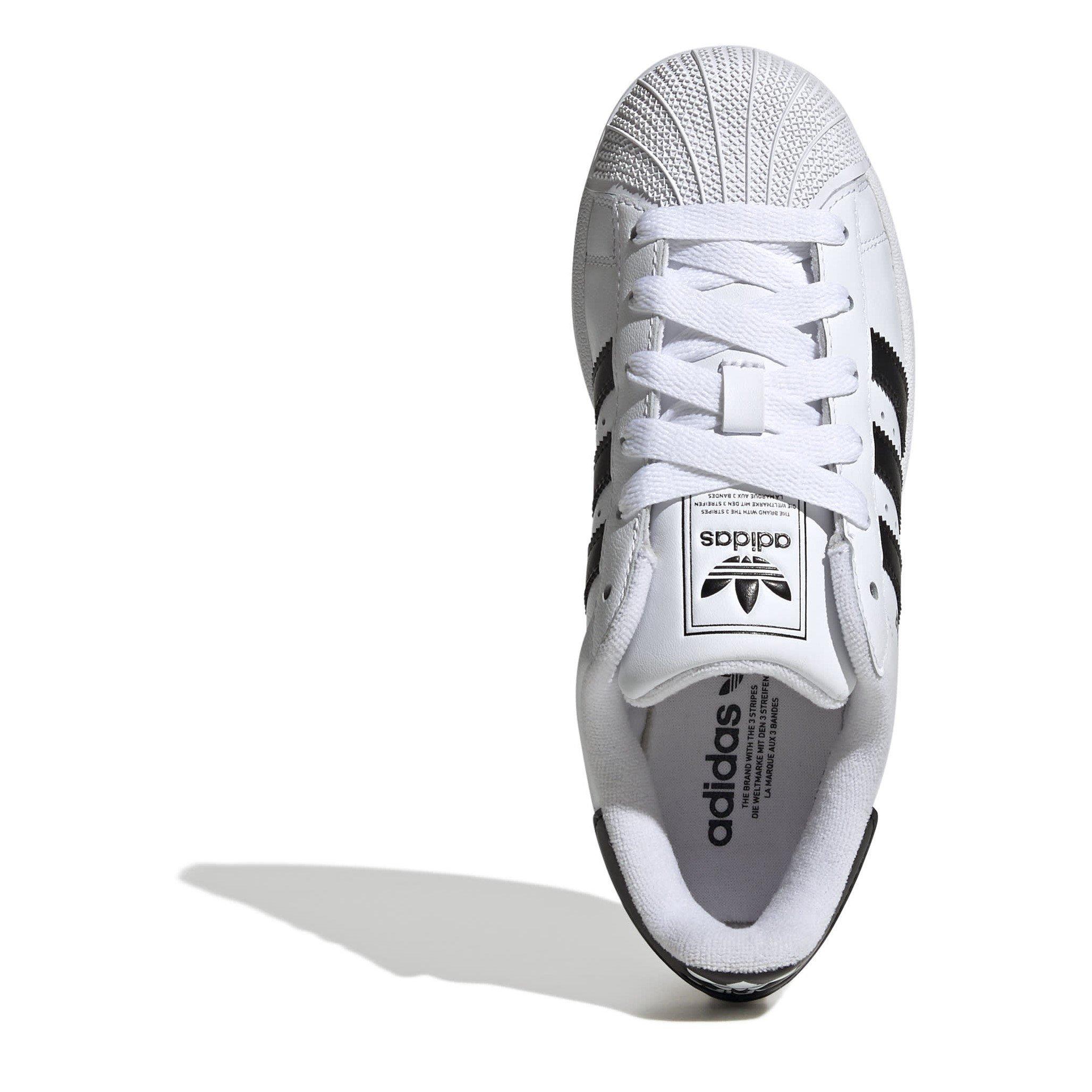 White/Black - adidas Originals - Unisex Kids Three-Stripes Cushioned Low-Top Trainers - 5
