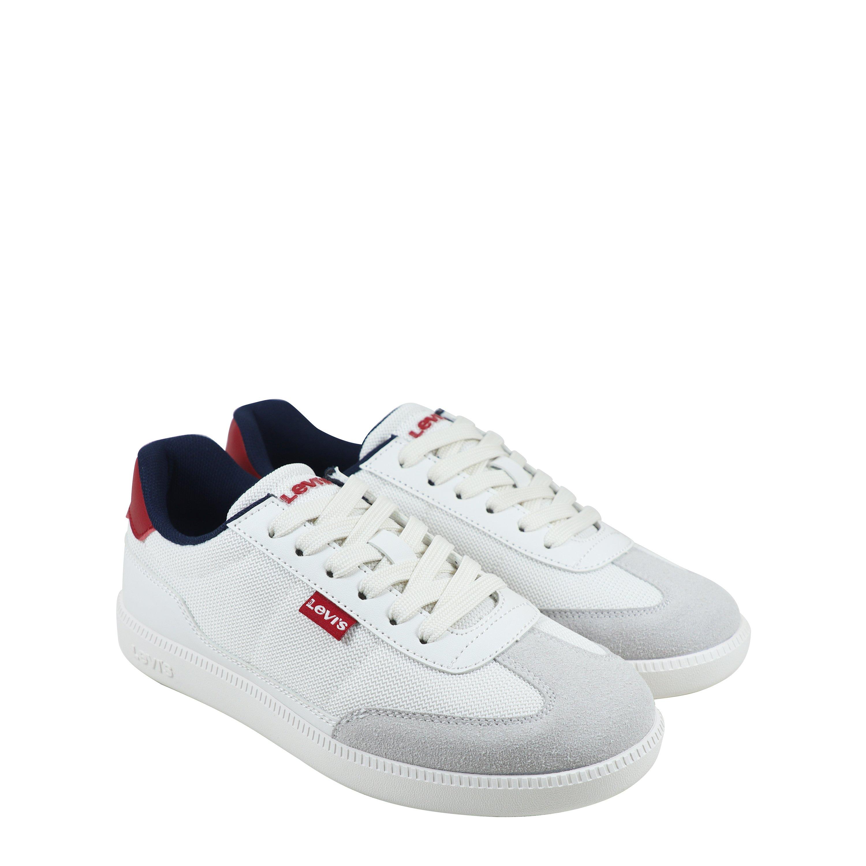 Wht/Red 3445 - Levis - Kids' Low-Top Trainers - 3