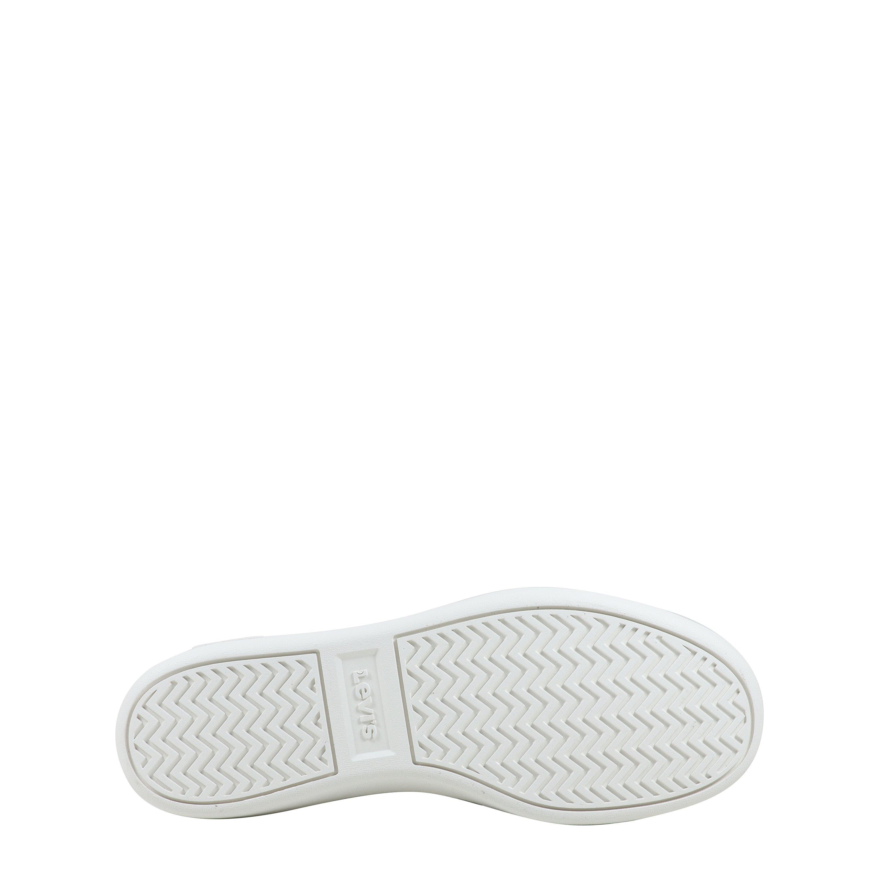 Wht/Red 3445 - Levis - Kids' Low-Top Trainers - 6