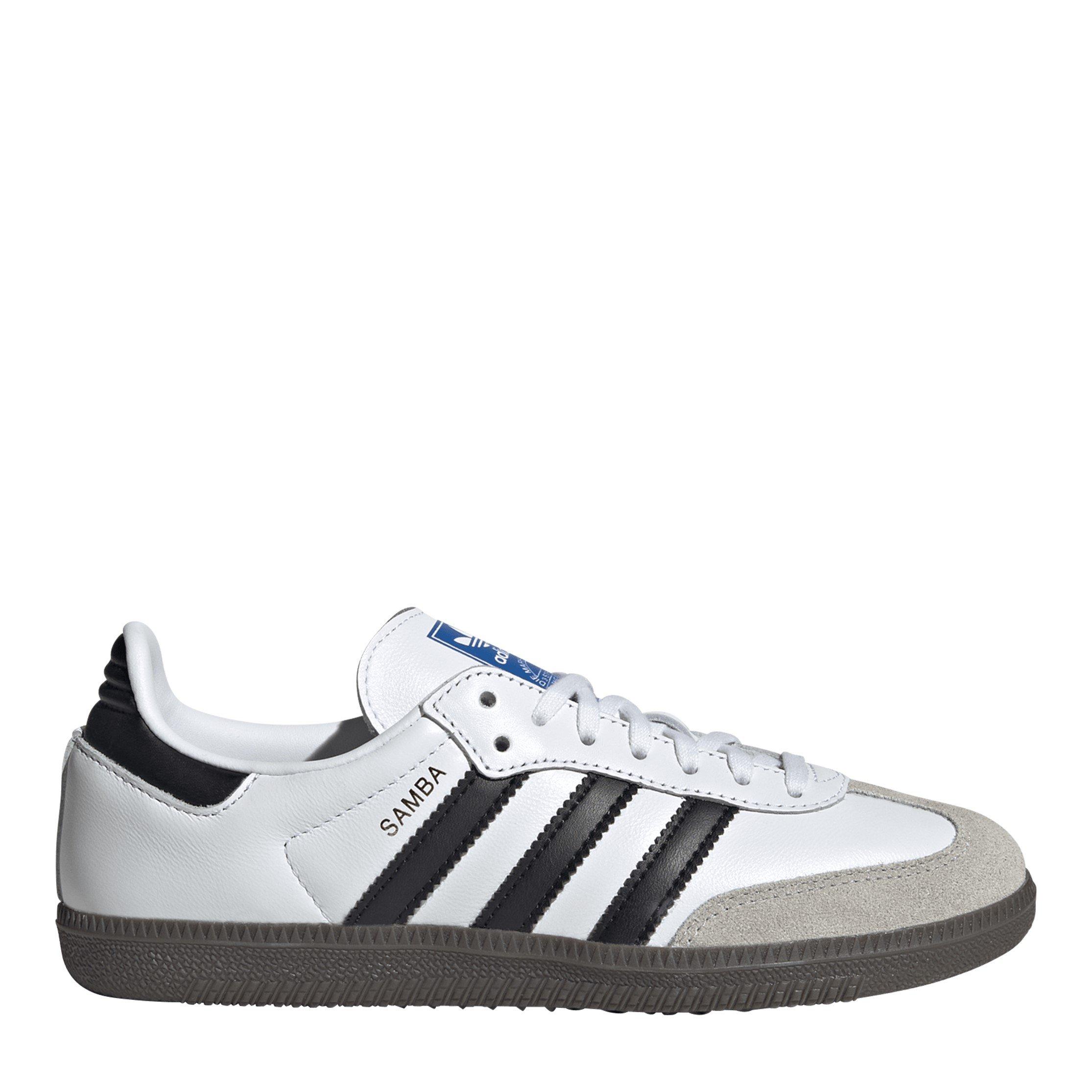 White/Black - adidas Originals - adidas Samba Trainers Juniors - 1