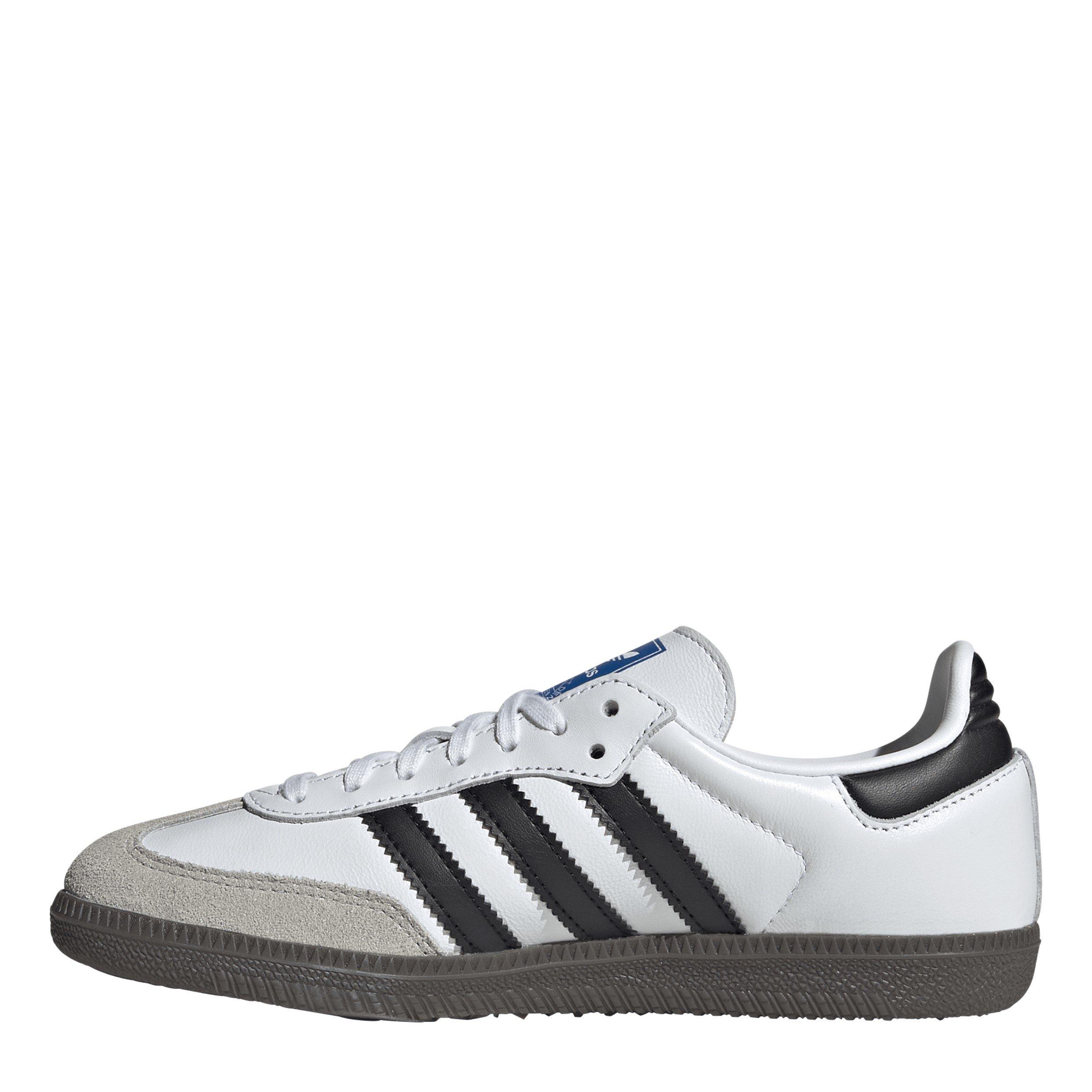 White/Black - adidas Originals - adidas Samba Trainers Juniors - 2