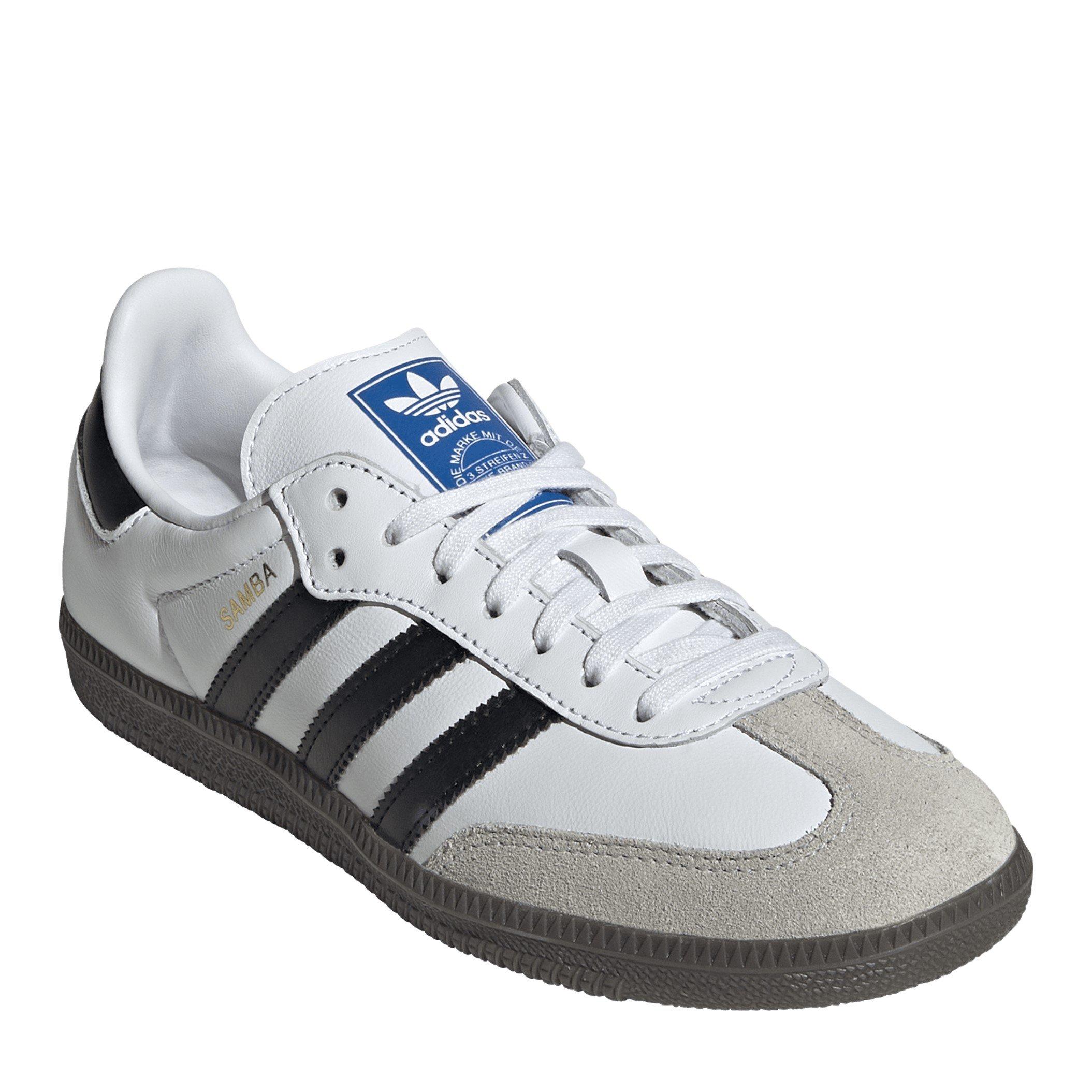 White/Black - adidas Originals - adidas Samba Trainers Juniors - 3