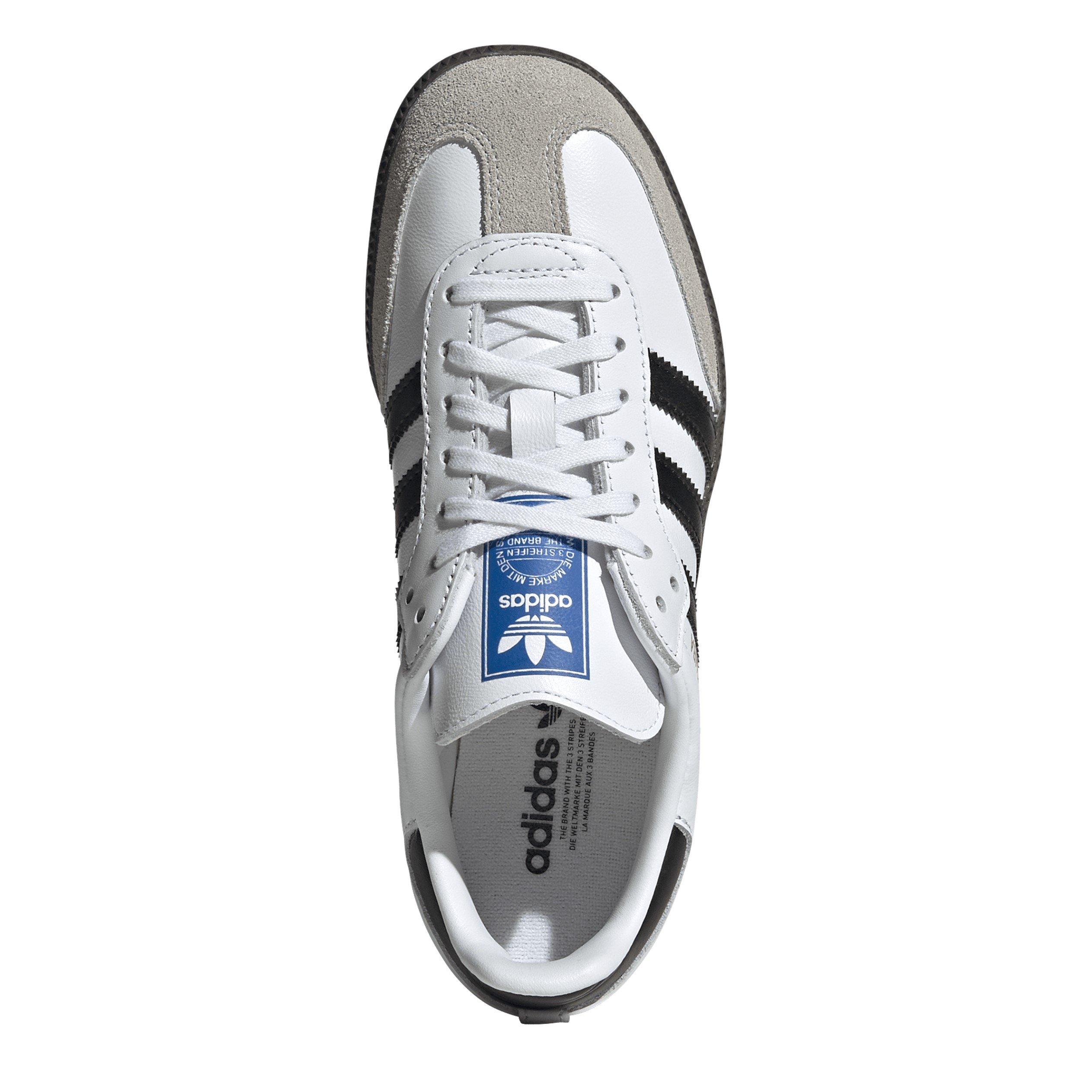 White/Black - adidas Originals - adidas Samba Trainers Juniors - 5