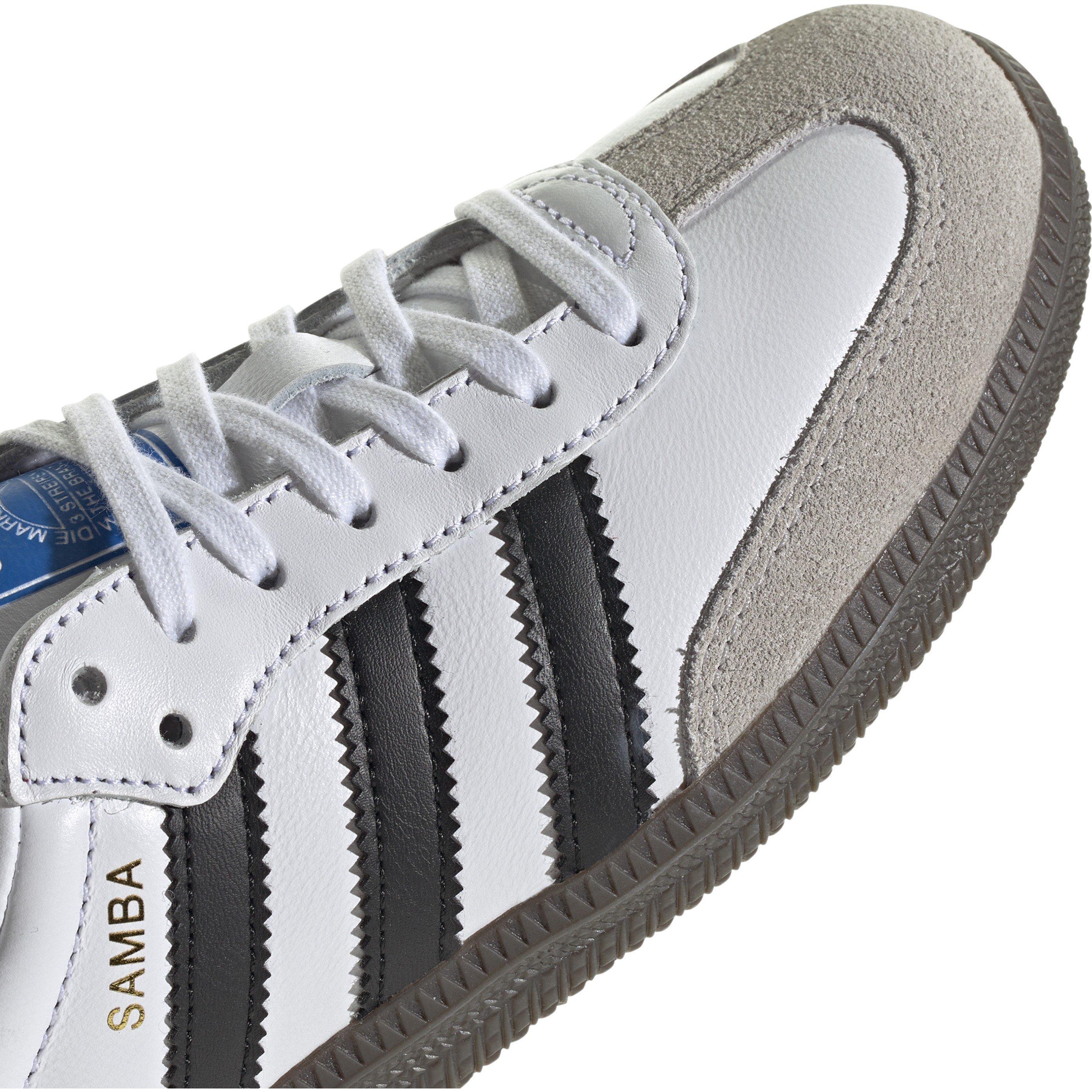 White/Black - adidas Originals - adidas Samba Trainers Juniors - 8