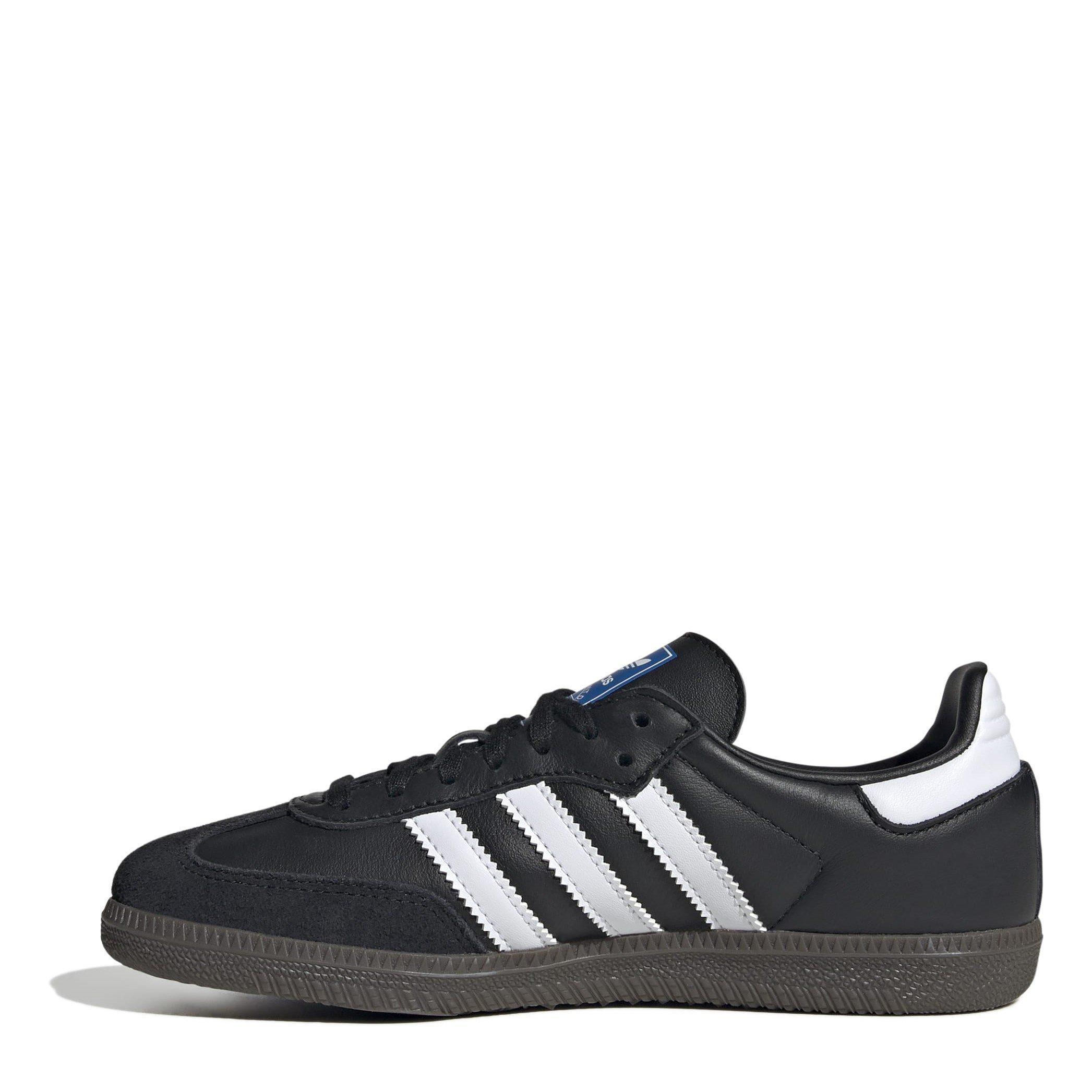 Black/White - adidas Originals - adidas Samba Trainers Juniors - 2