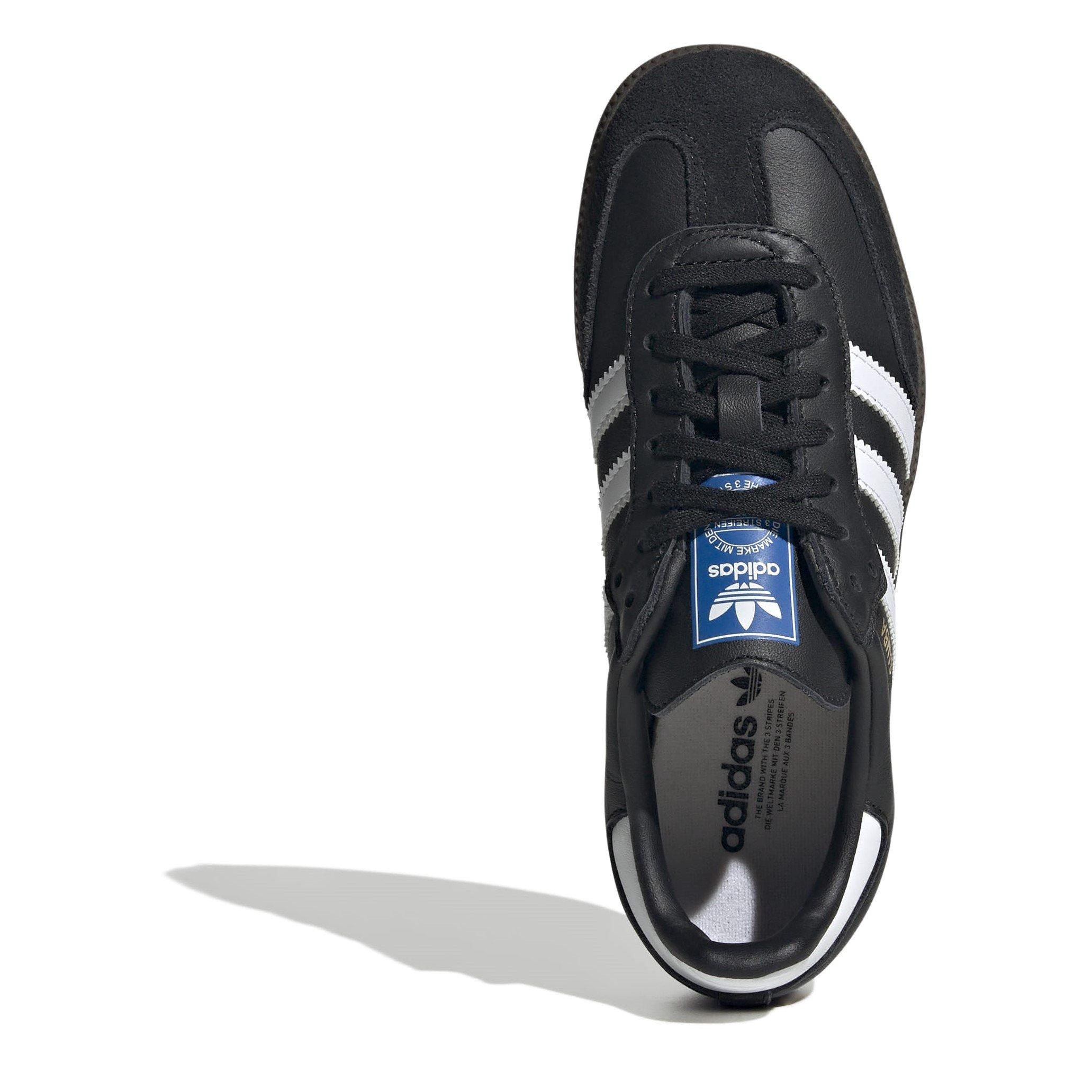 Black/White - adidas Originals - adidas Samba Trainers Juniors - 5