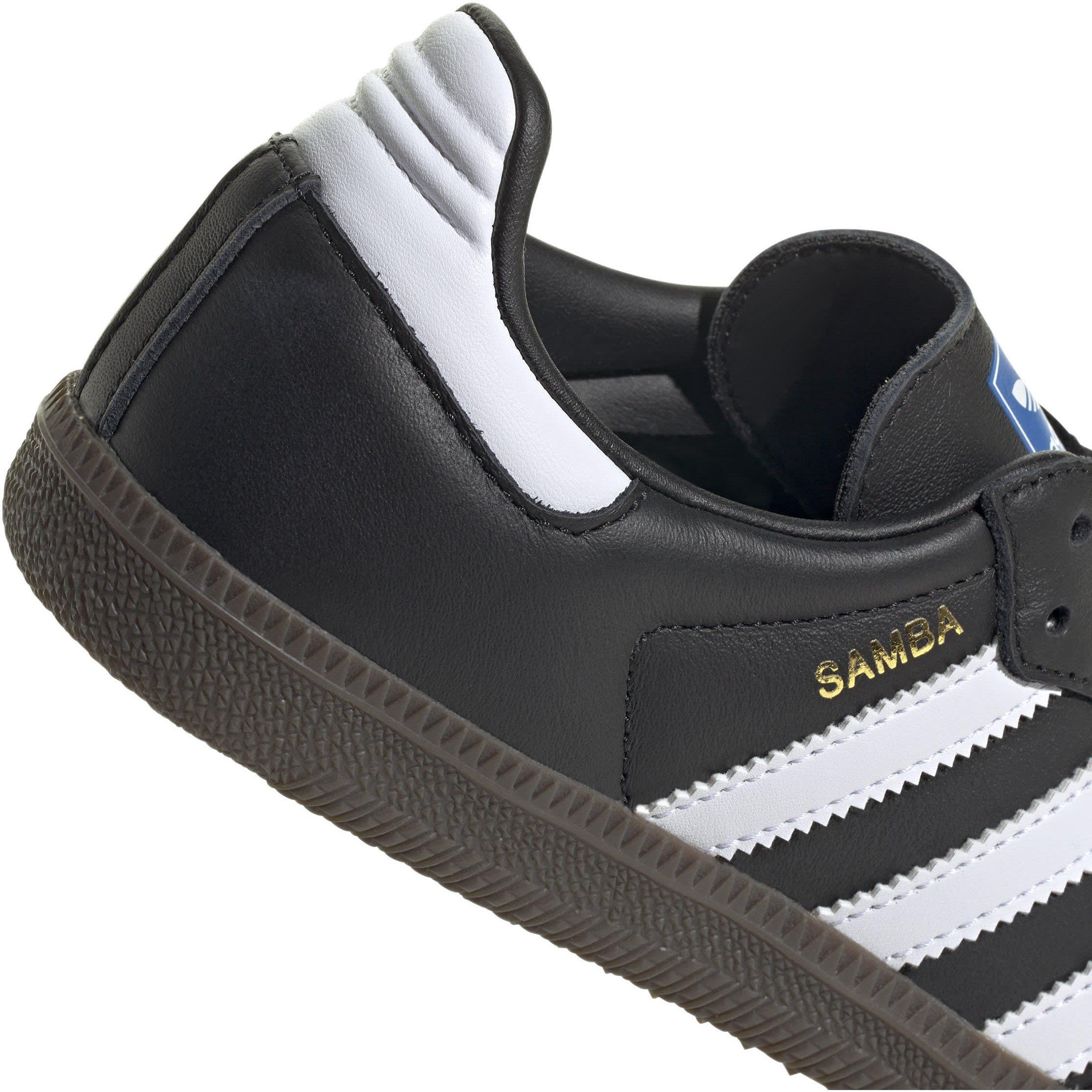 Black/White - adidas Originals - adidas Samba Trainers Juniors - 8