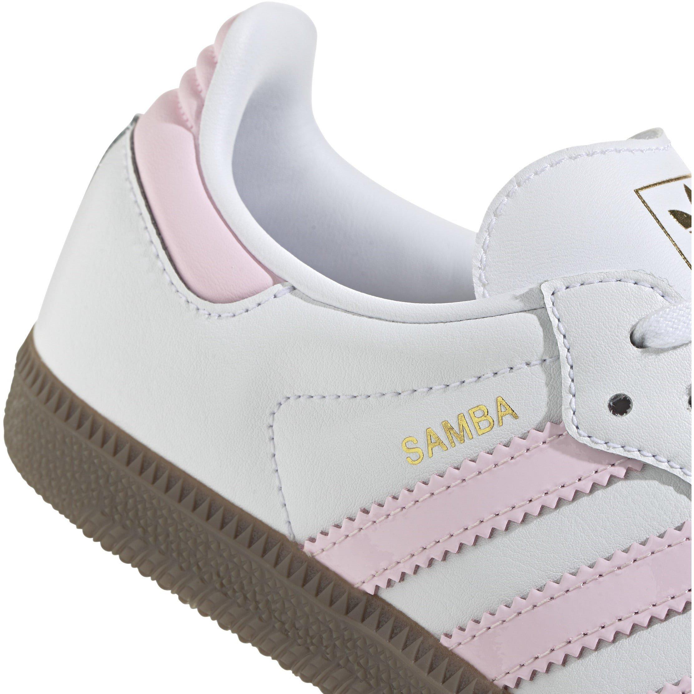 White/Pink - adidas Originals - adidas Samba Trainers Juniors - 7