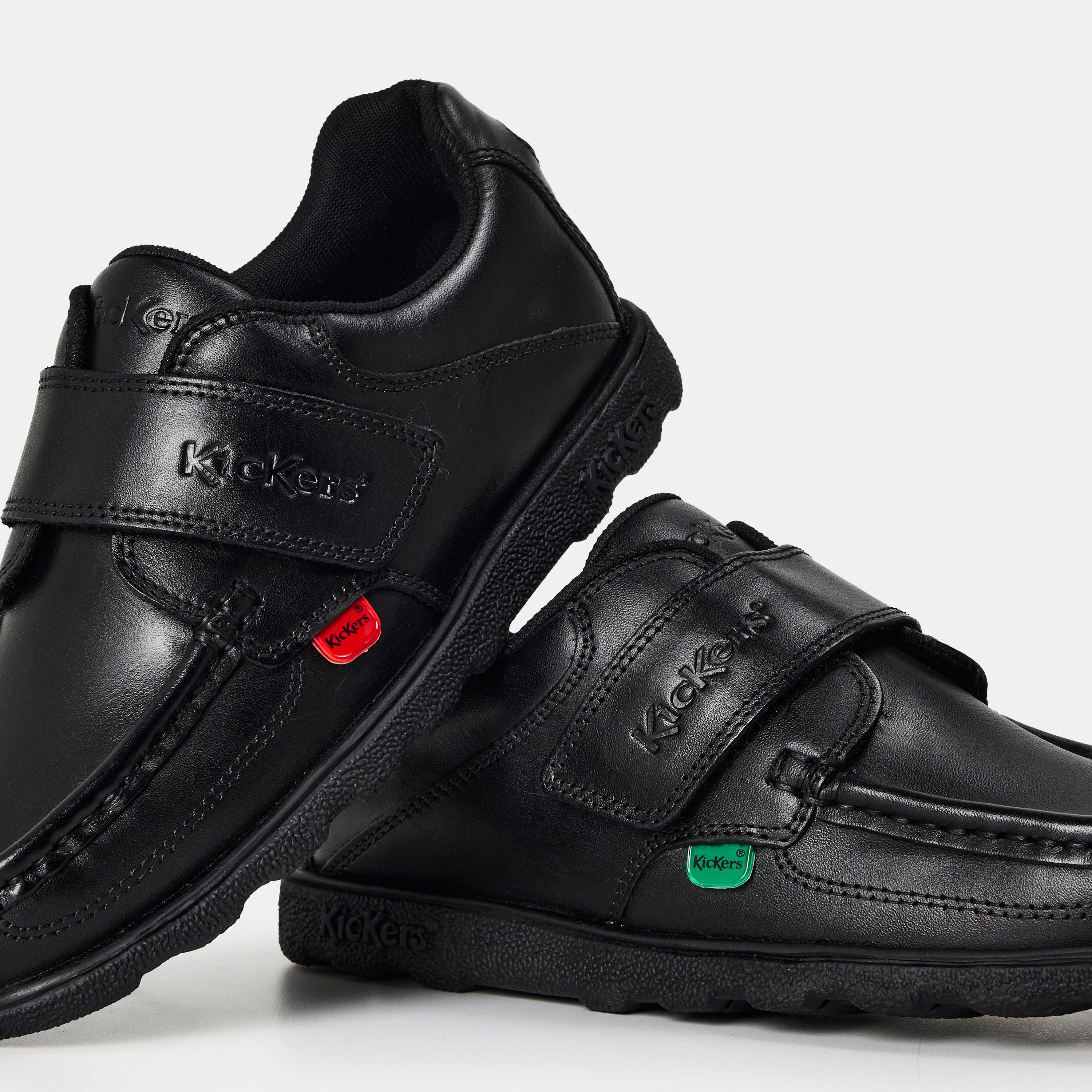 Sort - Kickers - Kids&#x27; Fragma Strap Moc Toe Formal Shoes - 3