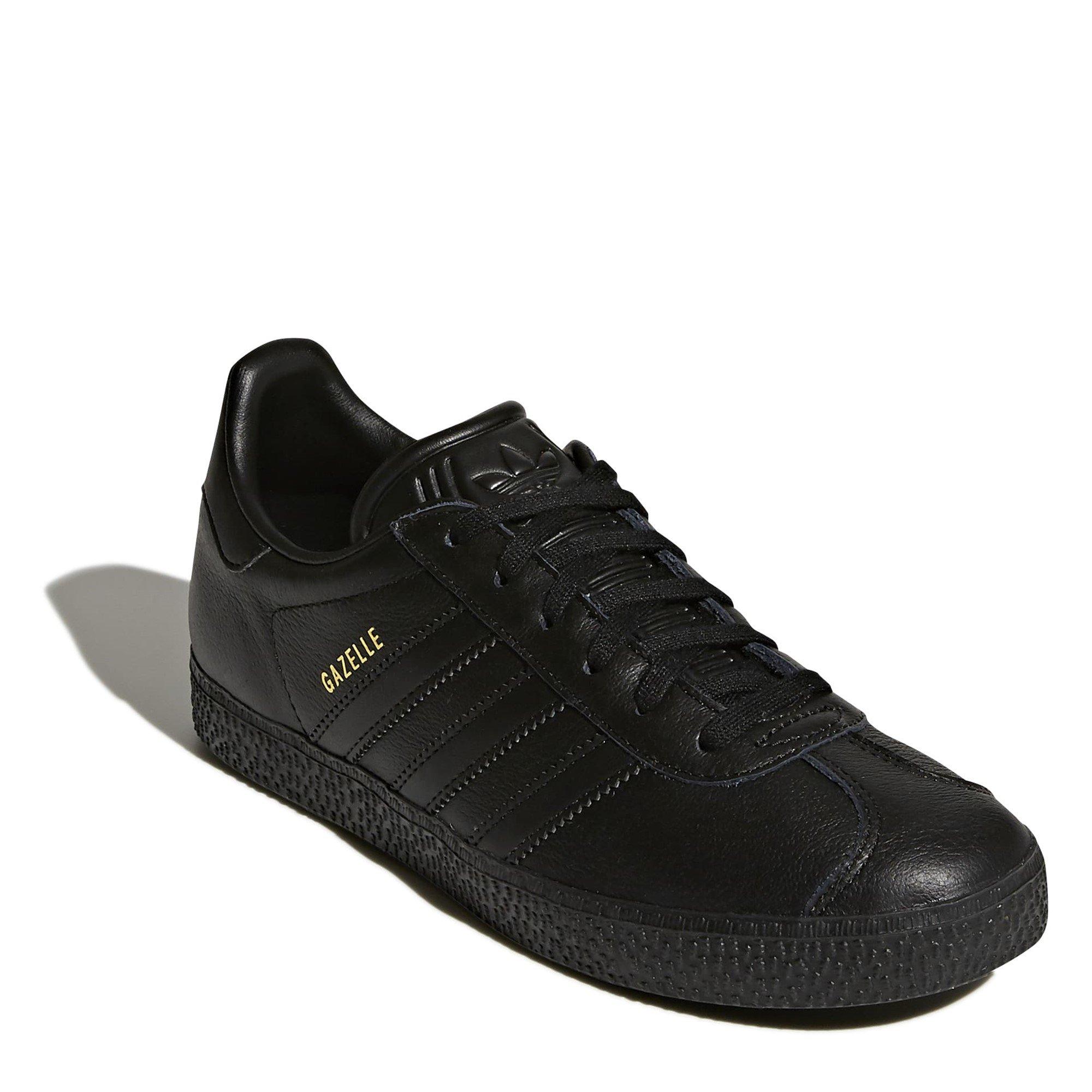 Black/Black - adidas Originals - Gazelle Juniors - 3