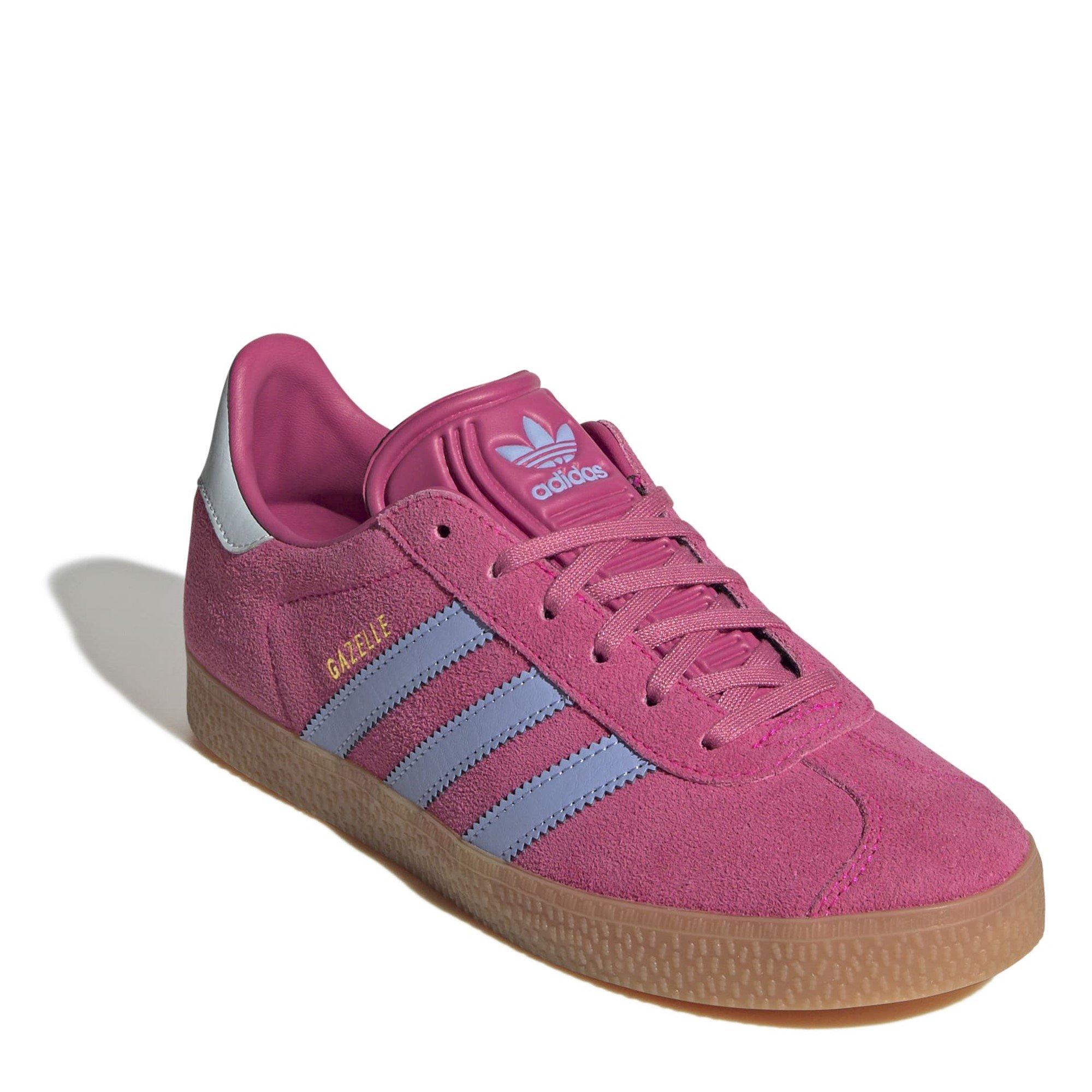Pink/Blue Spark - adidas Originals - Adidas Gazelle Juniors - 3