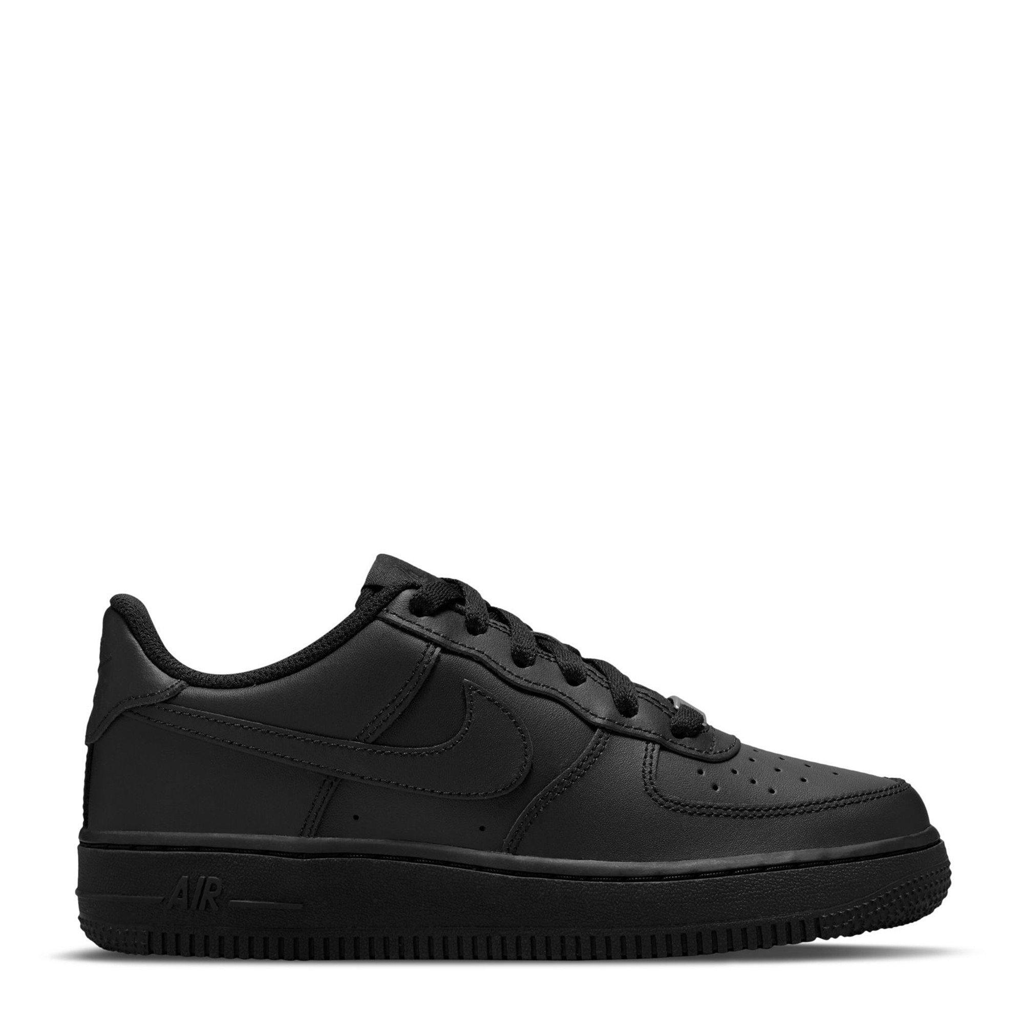 ZWART/ZWART - Nike - Air Force 1 LE Big Kids' Shoes - 1