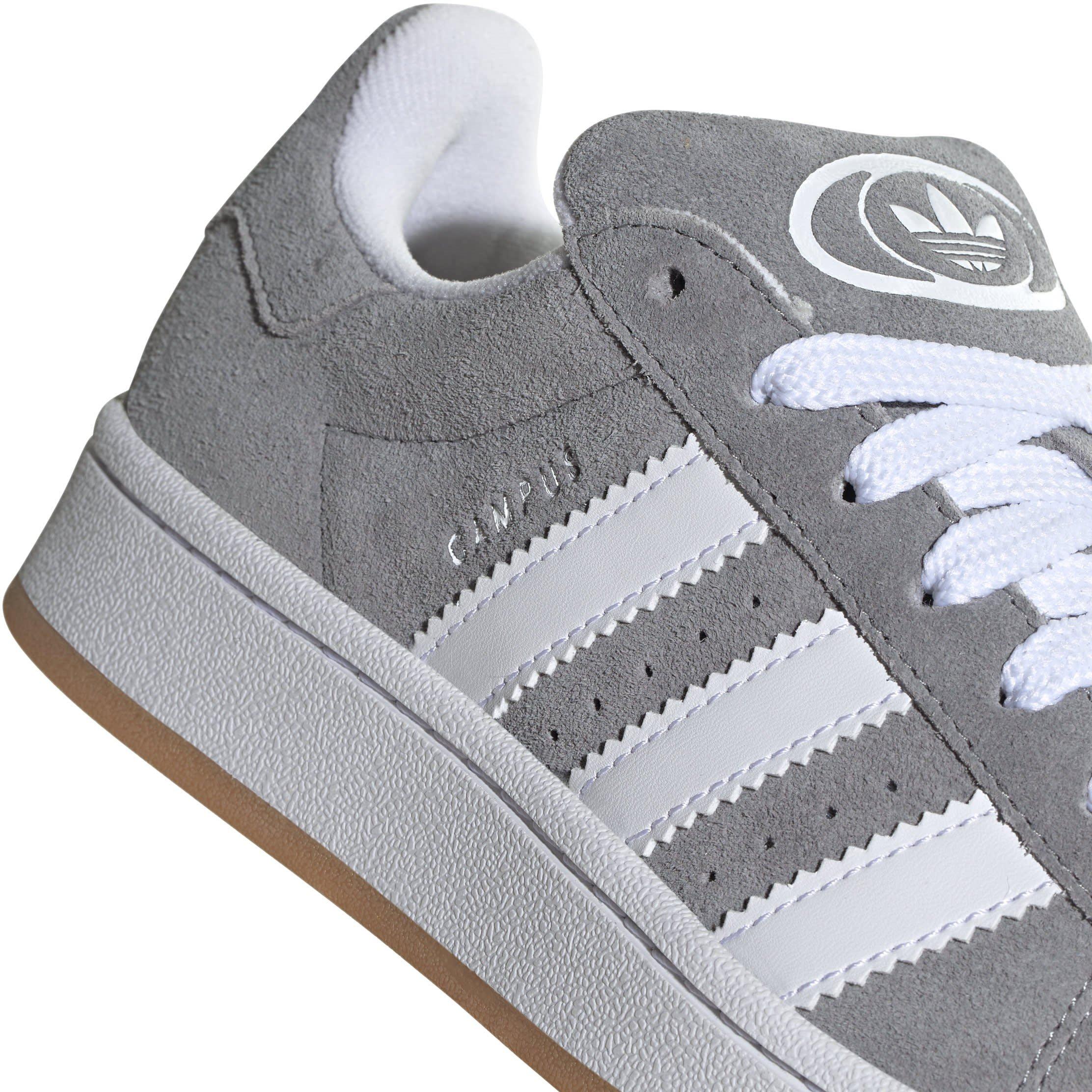 Grey/White - adidas Originals - Campus 00s Trainers Juniors - 7
