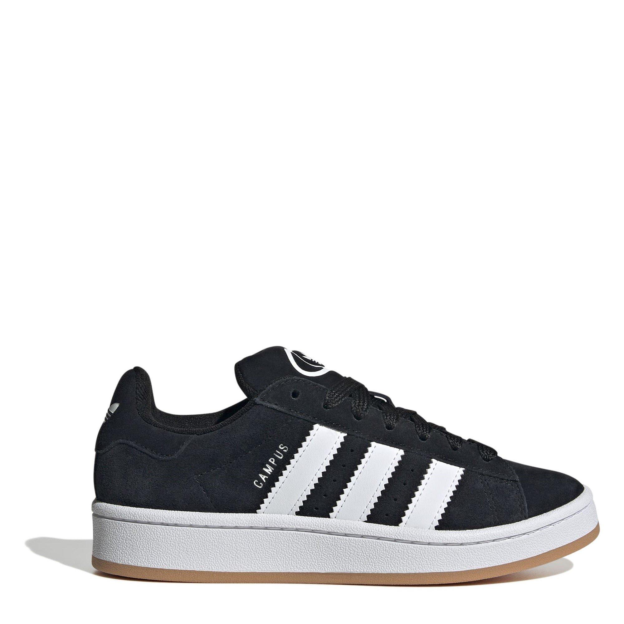 adidas Originals Campus 00s Trainers Juniors - Black/White - Size 4.5 (37.3)