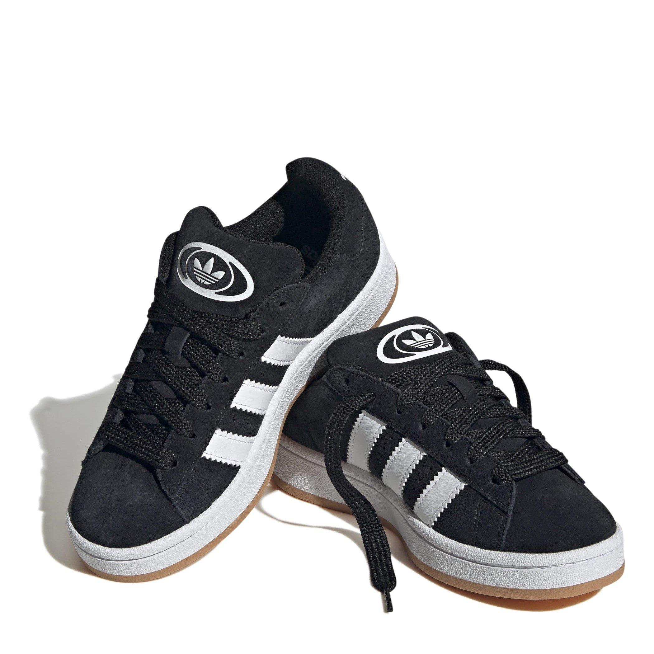 Black/White - adidas Originals - Campus 00s Trainers Juniors - 3