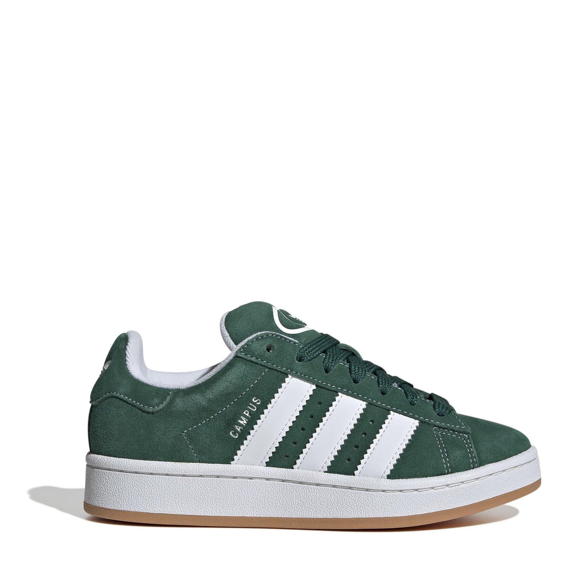 adidas Originals Campus 00s Trainers Juniors - Green/White - Size 5.5 (38.7)
